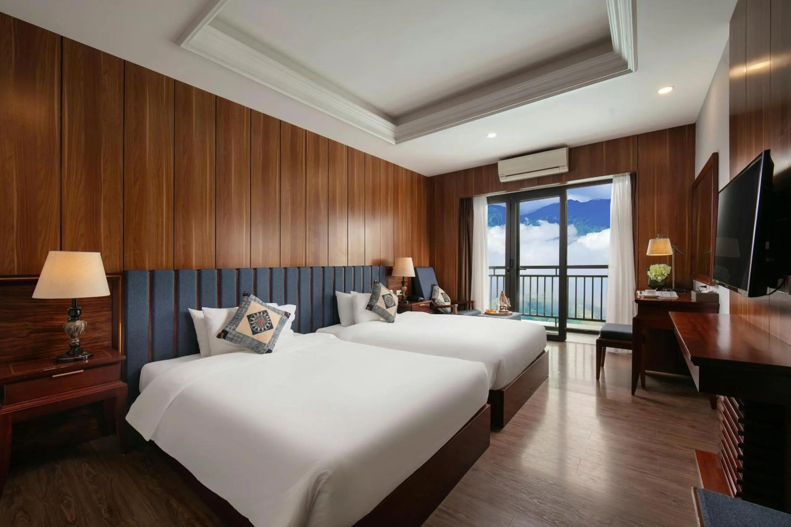 Bedroom, Bed in Bamboo Sapa Hotel