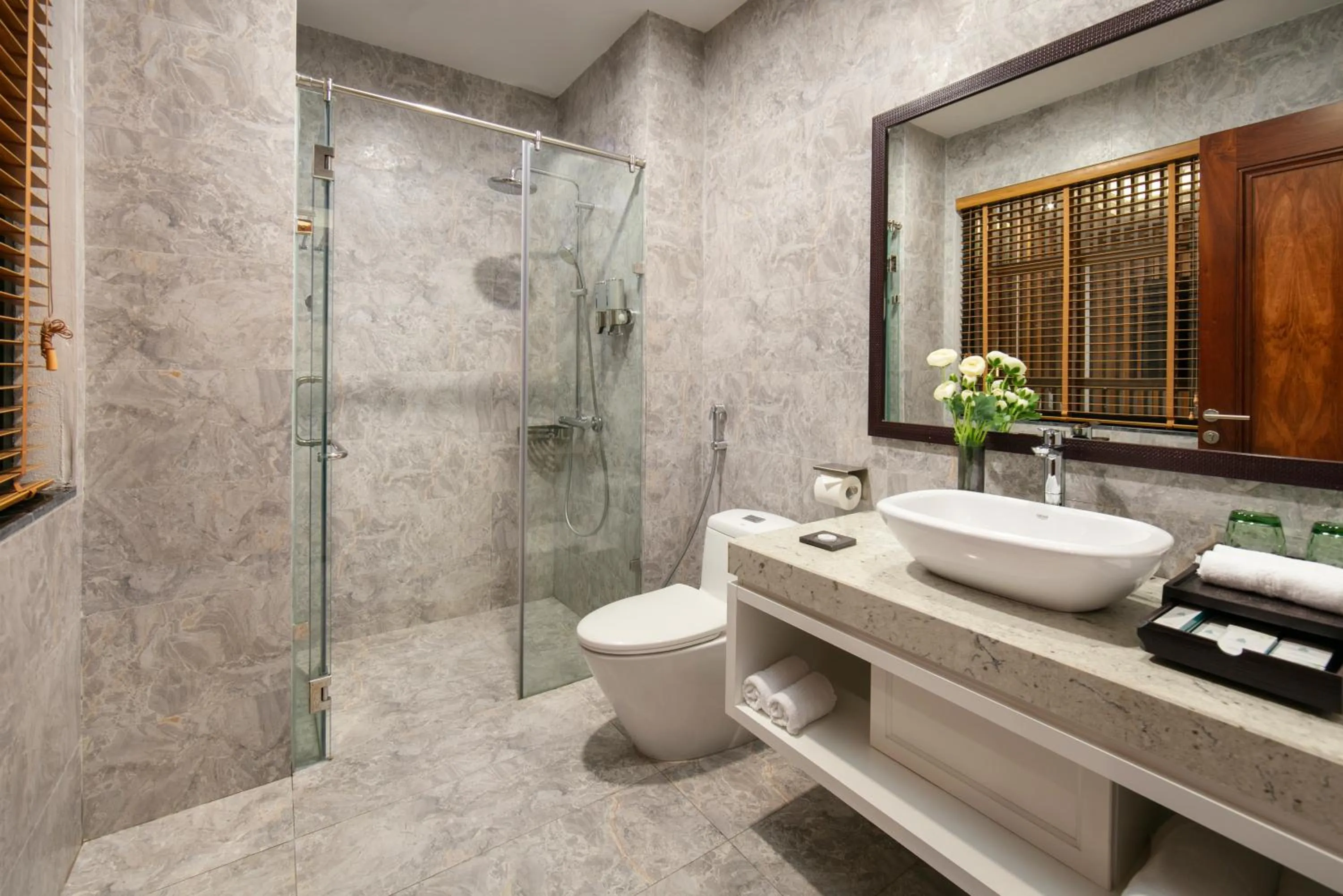 Bathroom in Bamboo Sapa Hotel