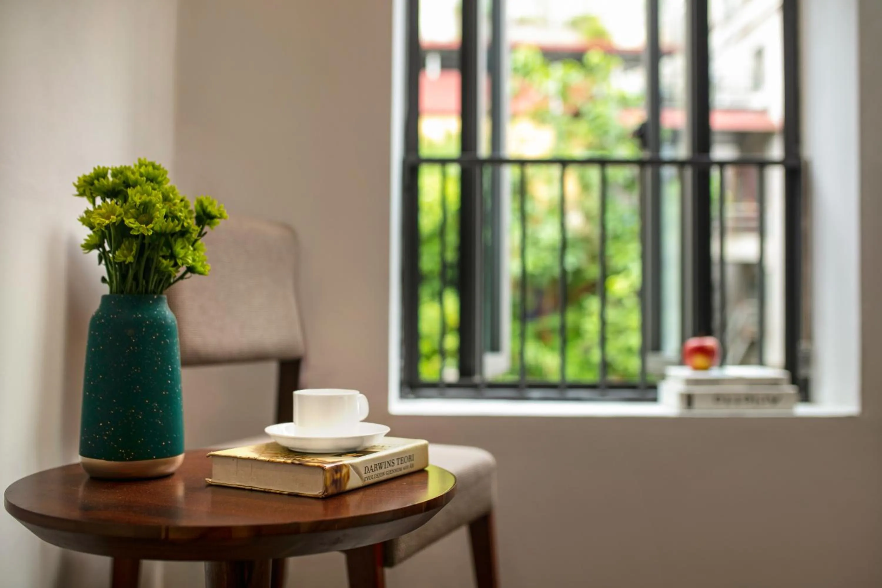 Seating area in Bamboo Sapa Hotel