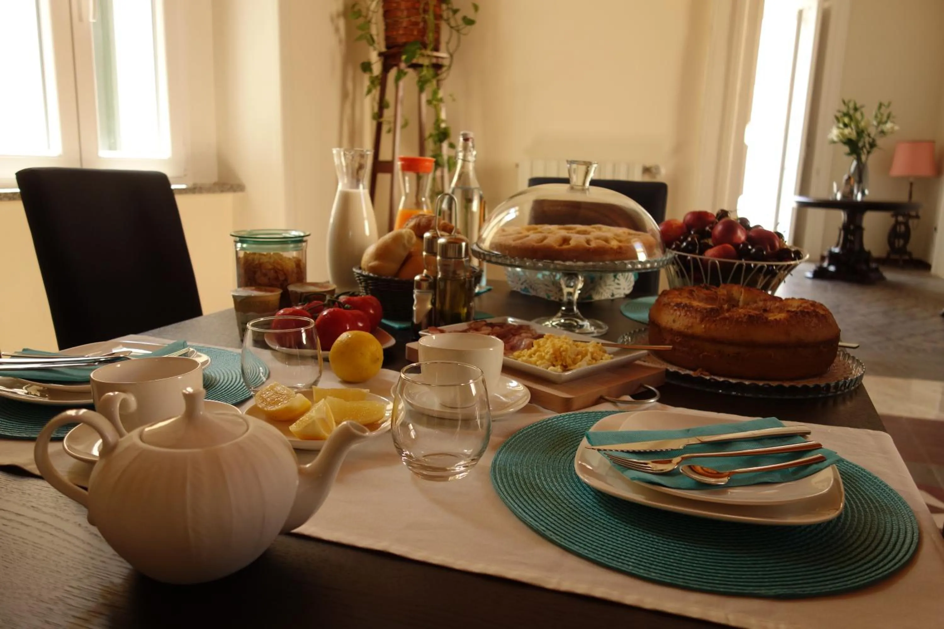 Buffet breakfast in Suites Pastis Tropea - Boutique B&B by Kalavrìa Holidays