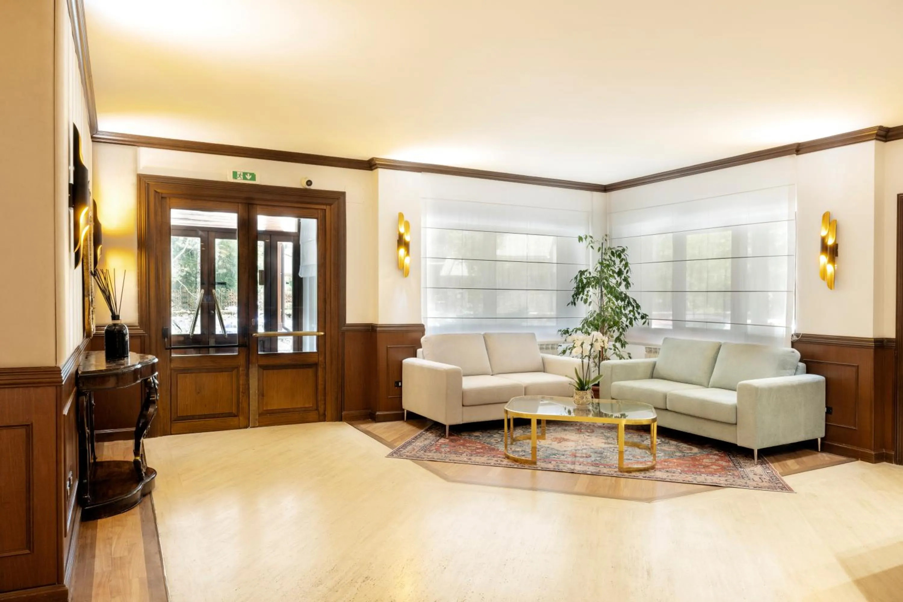 Lobby or reception in Hotel Corona & Spa