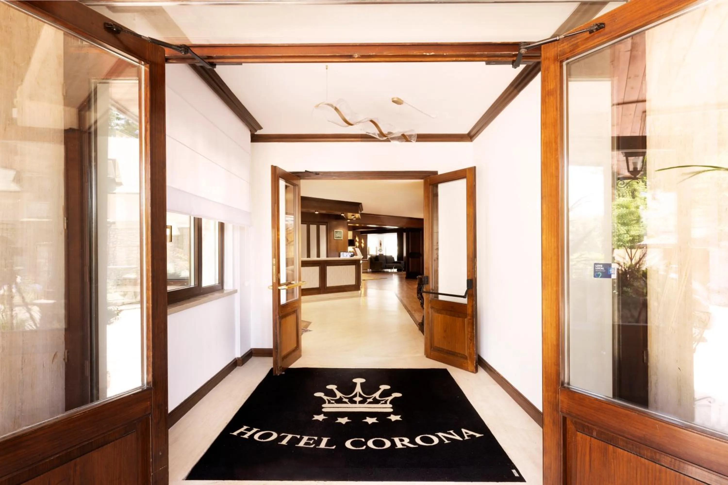 Lobby or reception in Hotel Corona & Spa