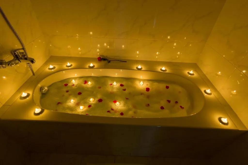 Bath in Centrana Hotel