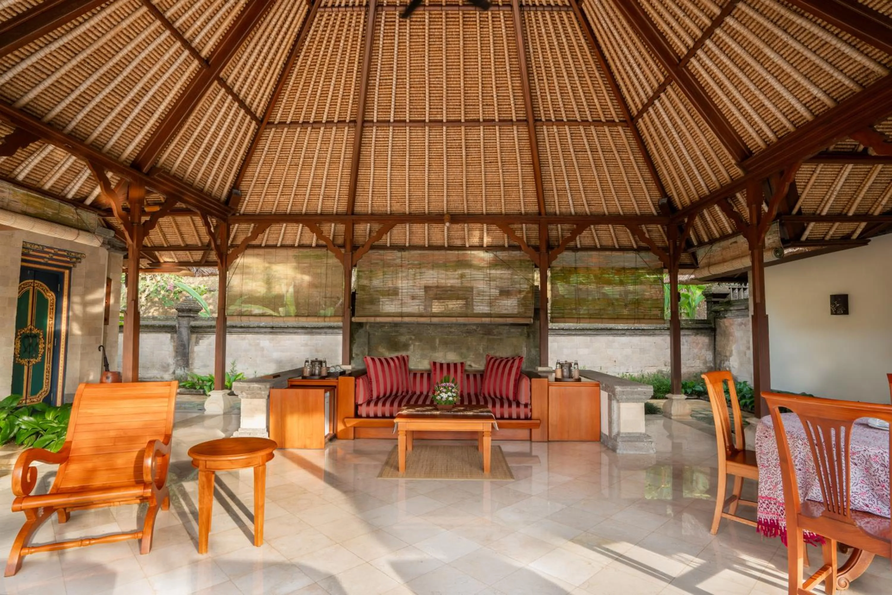 Living room in Puri Wulandari A Boutique Resort & Spa