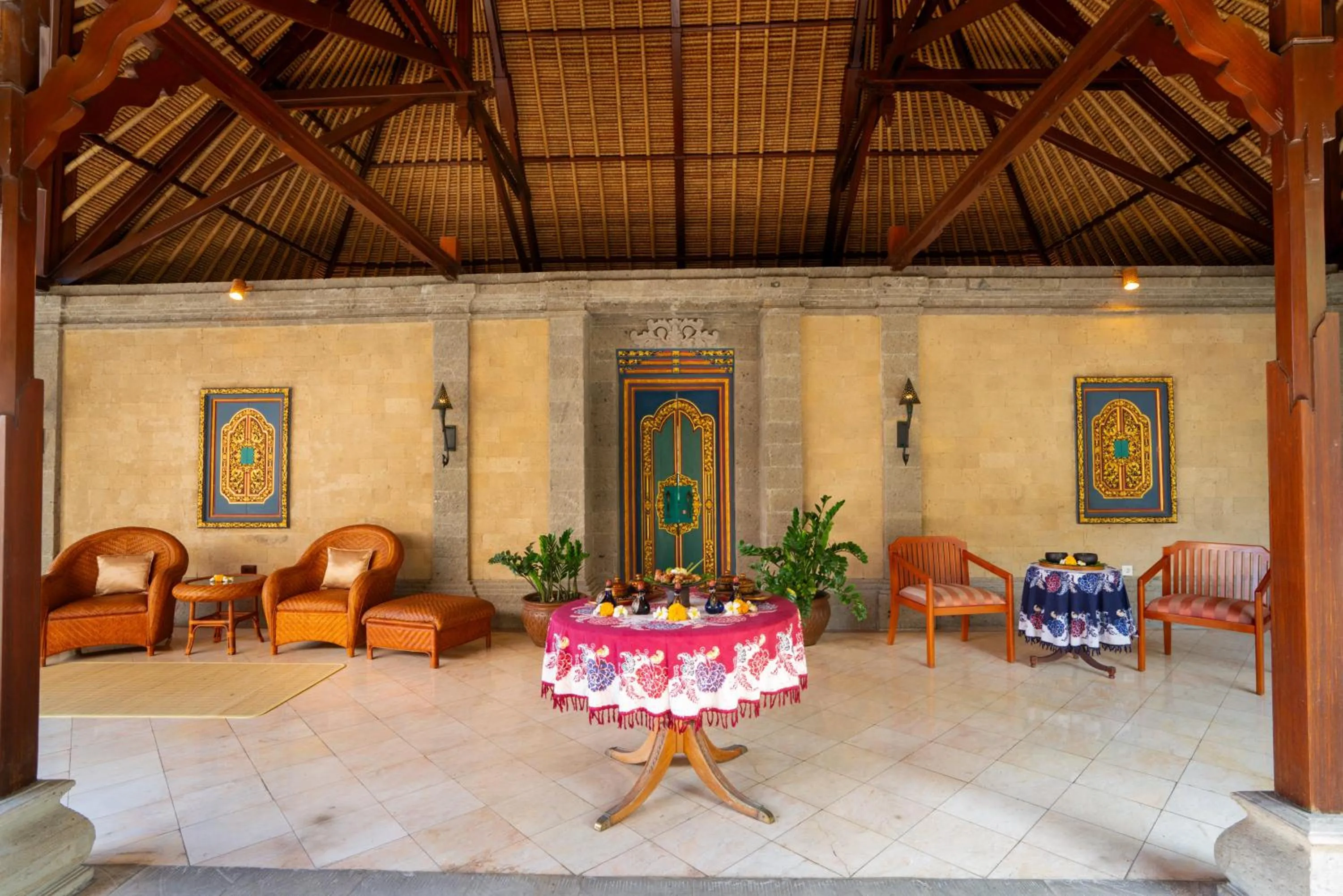 Living room in Puri Wulandari A Boutique Resort & Spa
