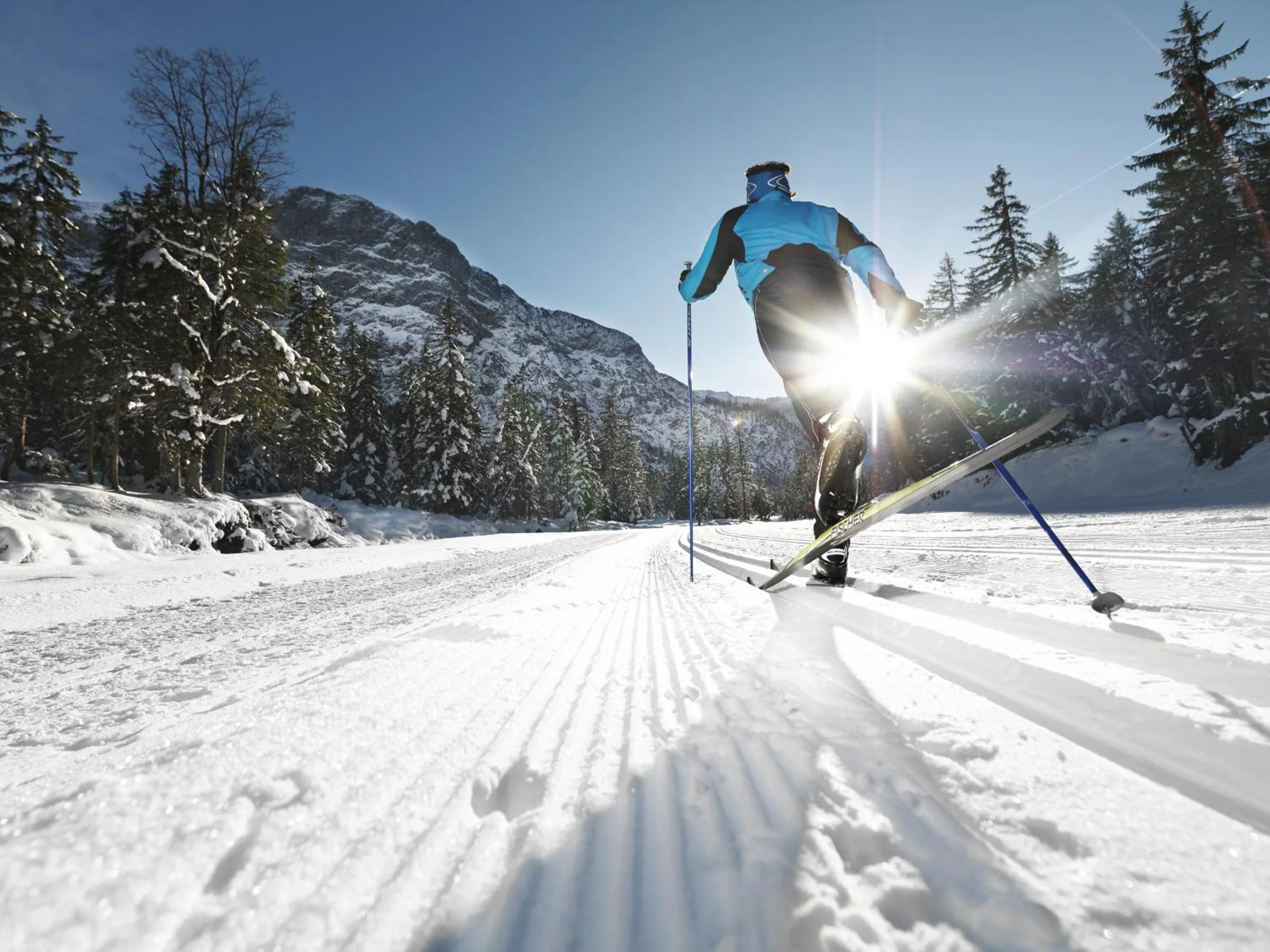 Skiing in Hotel Garni Berghof