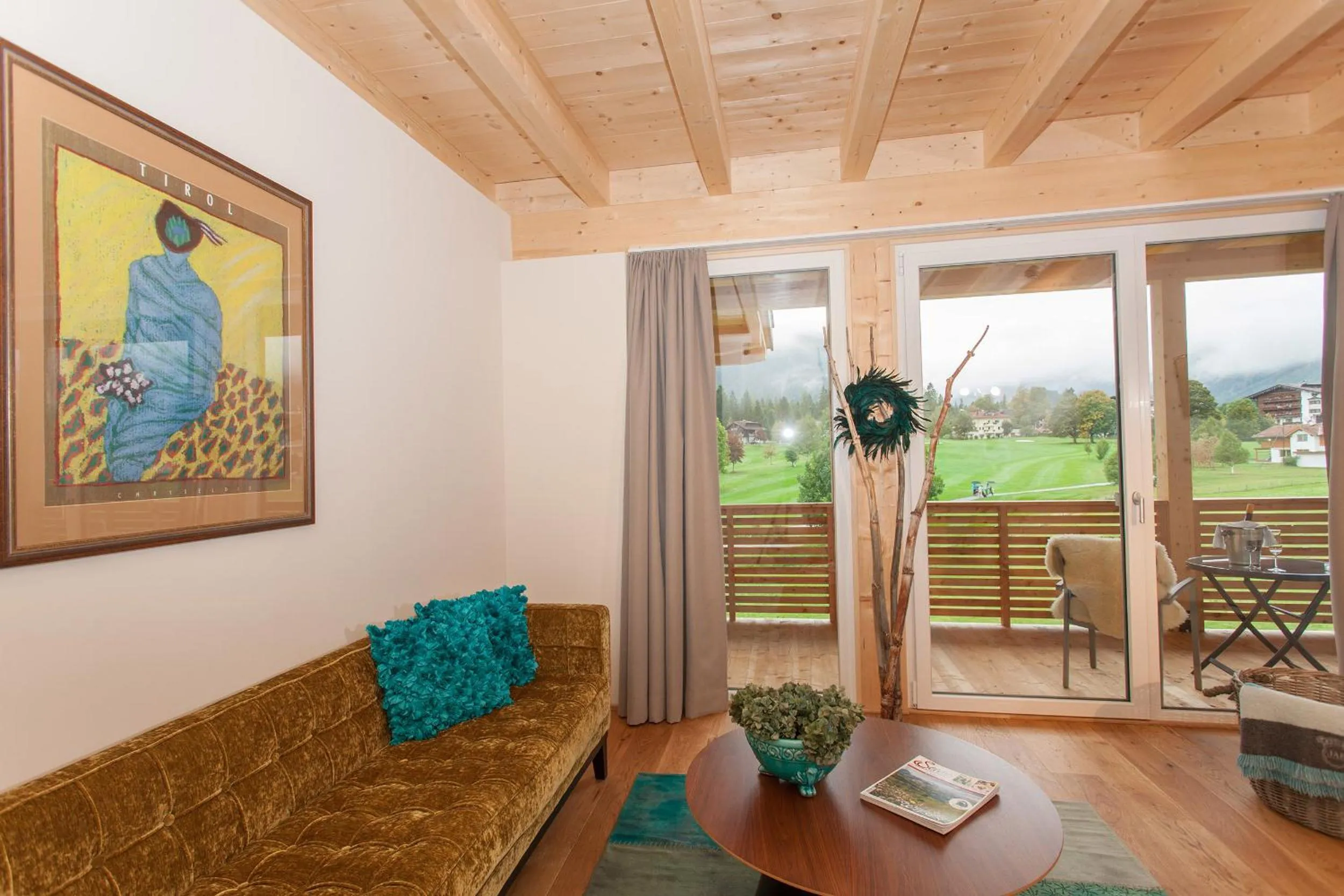 Balcony/Terrace in Hotel Garni Berghof