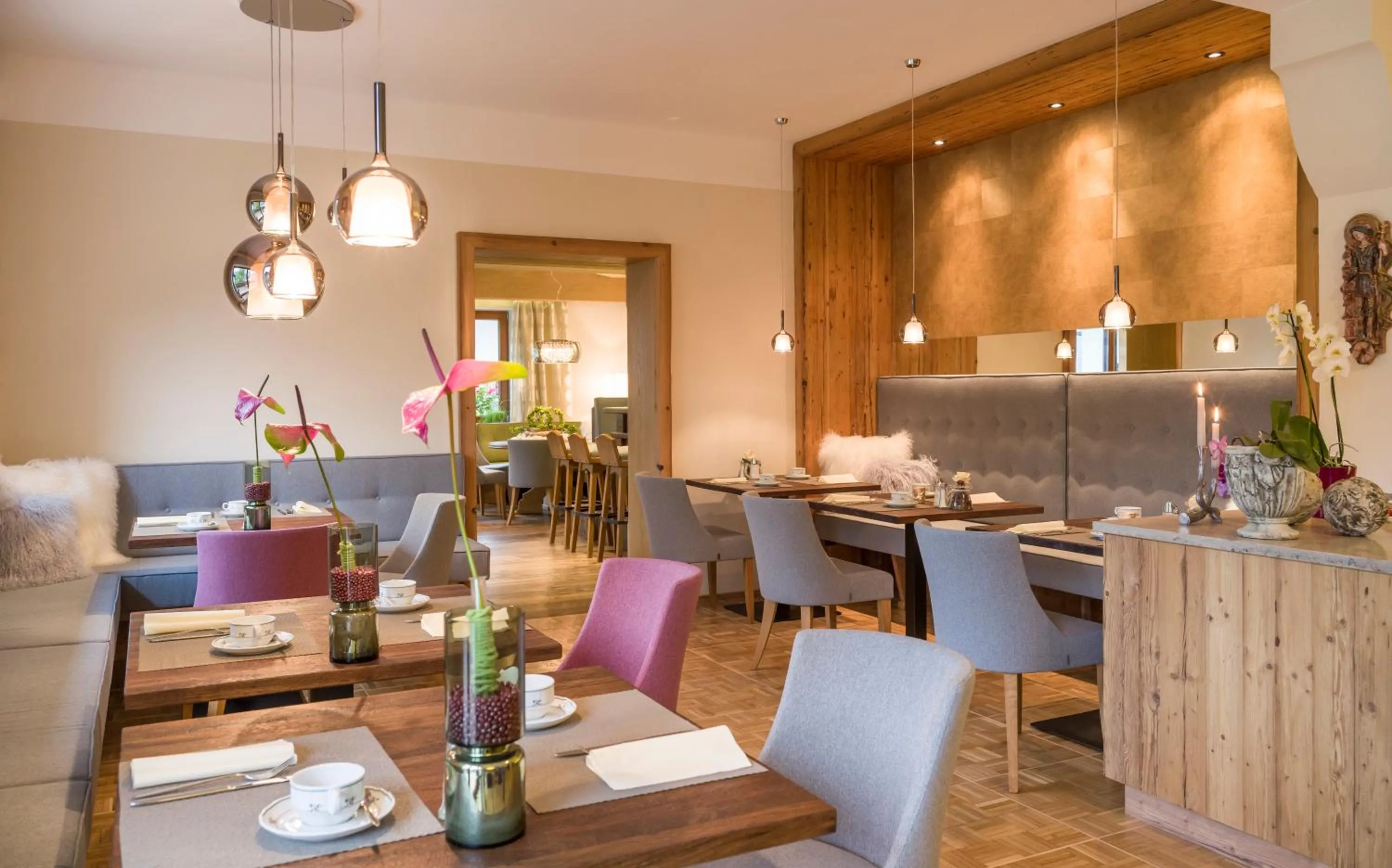 Restaurant/places to eat in Hotel Garni Berghof