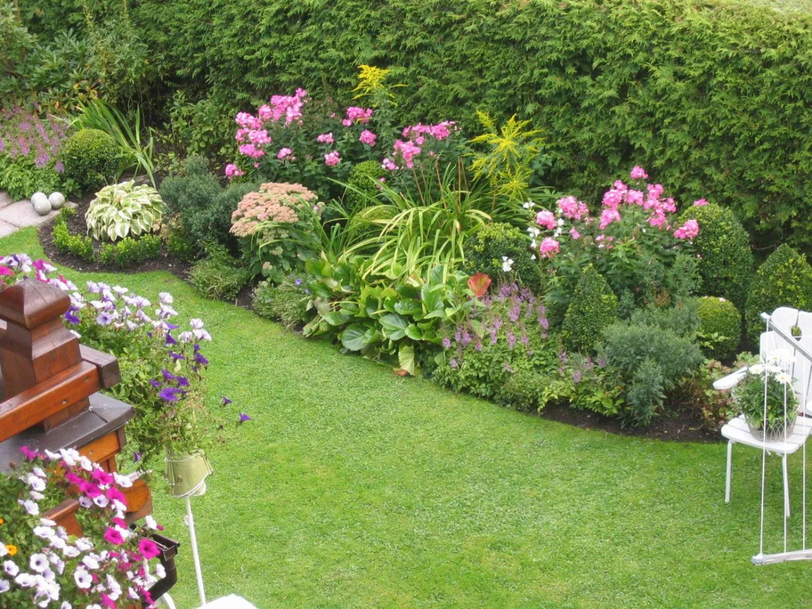 Garden in Hotel Garni Berghof