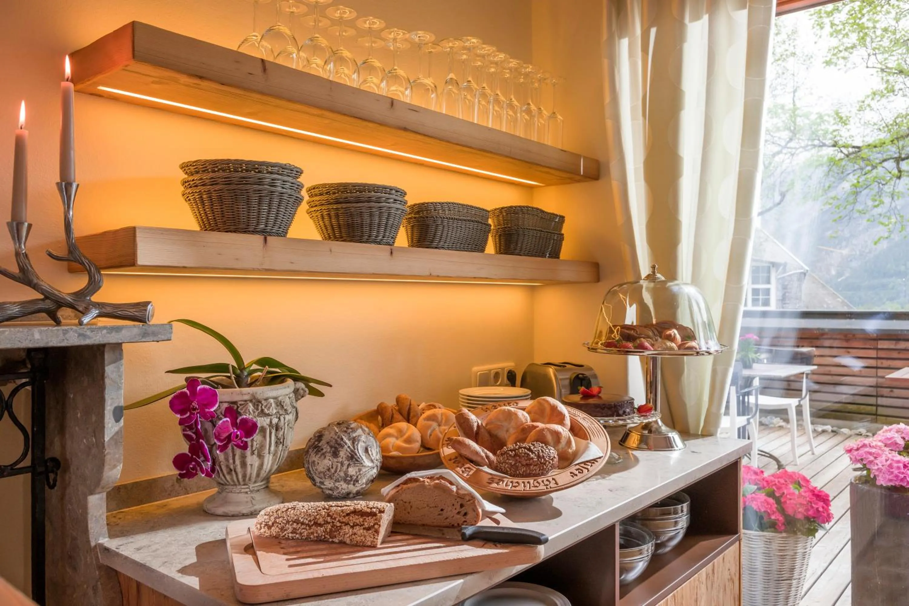 Breakfast in Hotel Garni Berghof