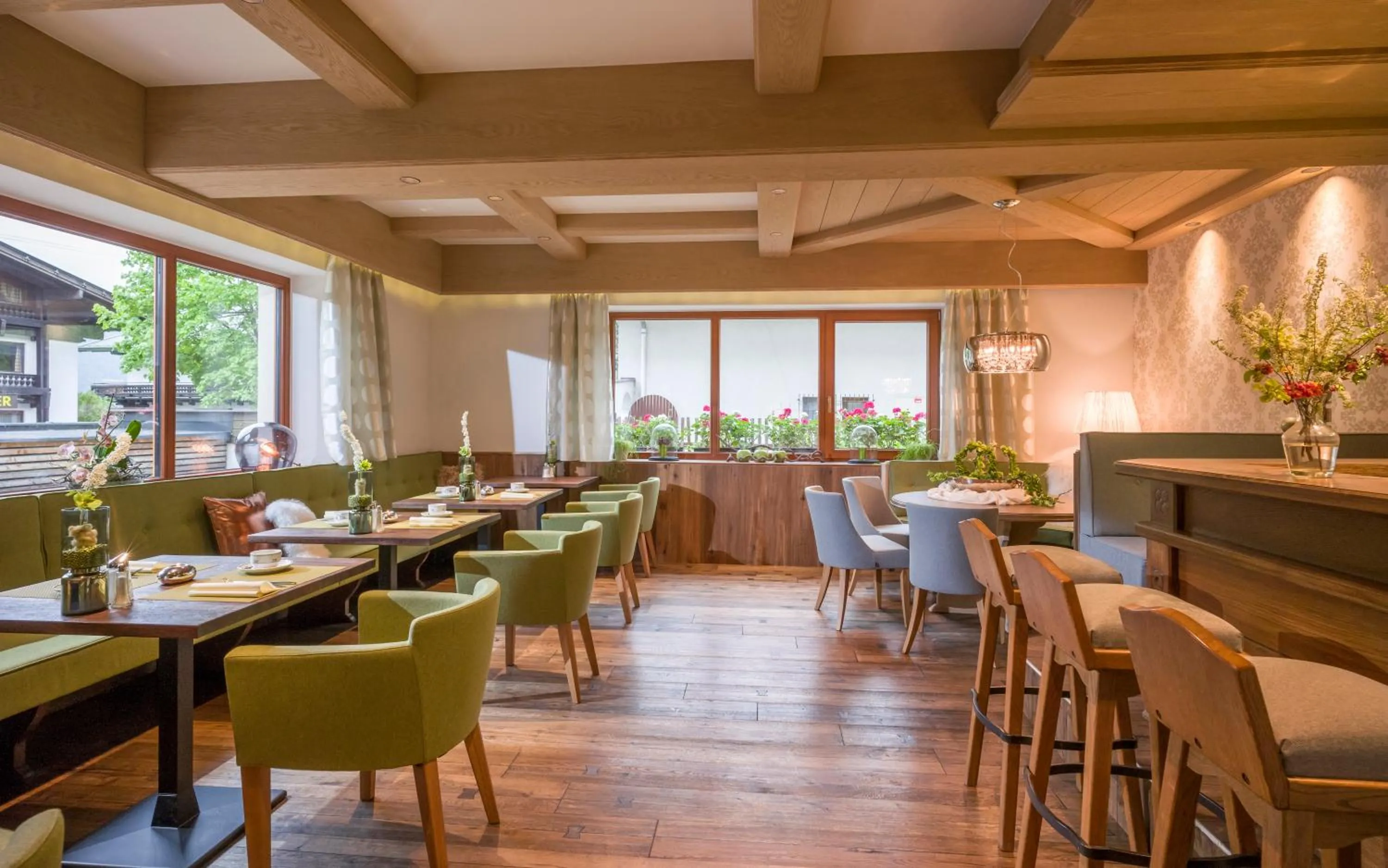 Restaurant/places to eat in Hotel Garni Berghof