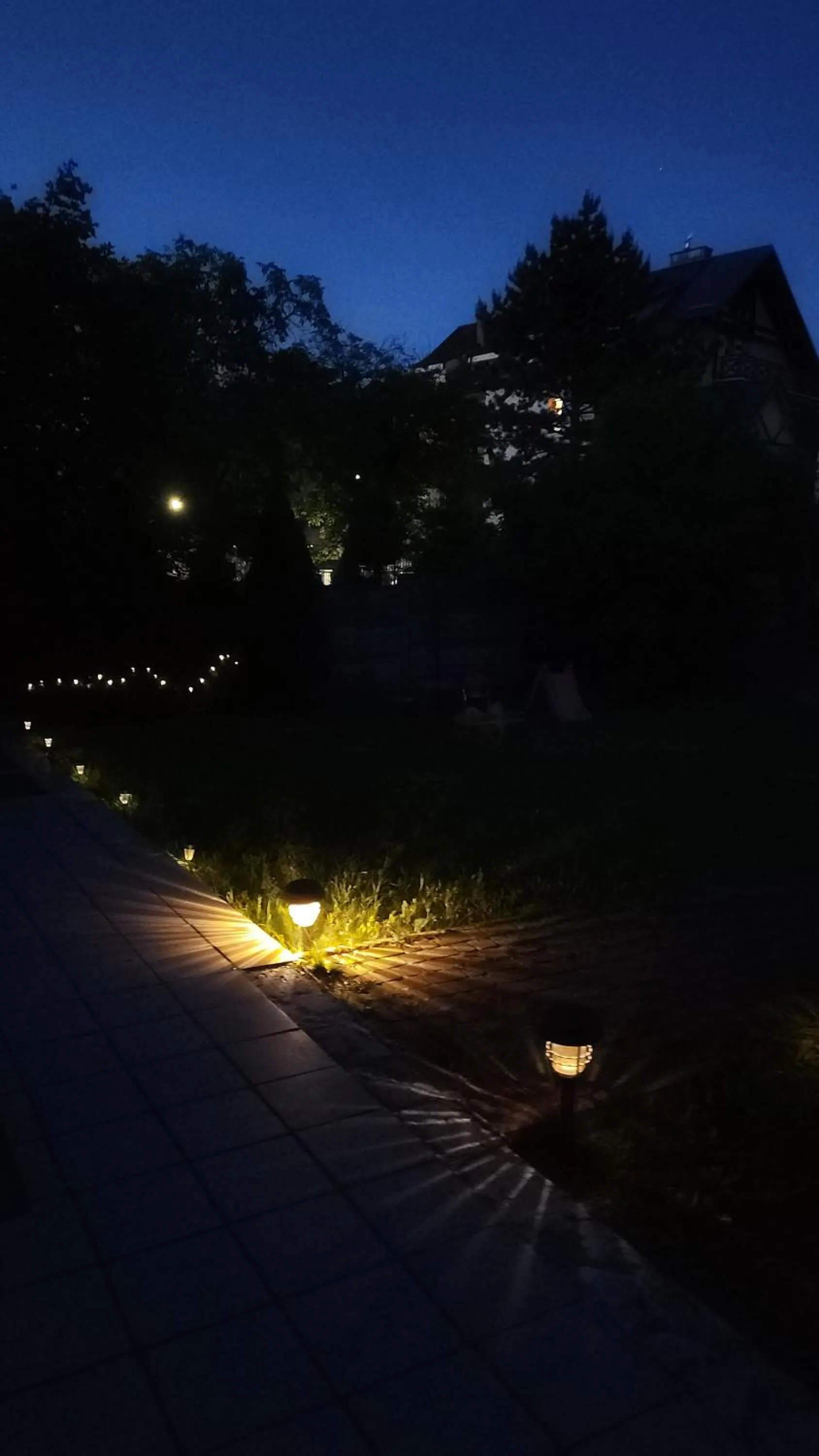 Night in Villa Pallas