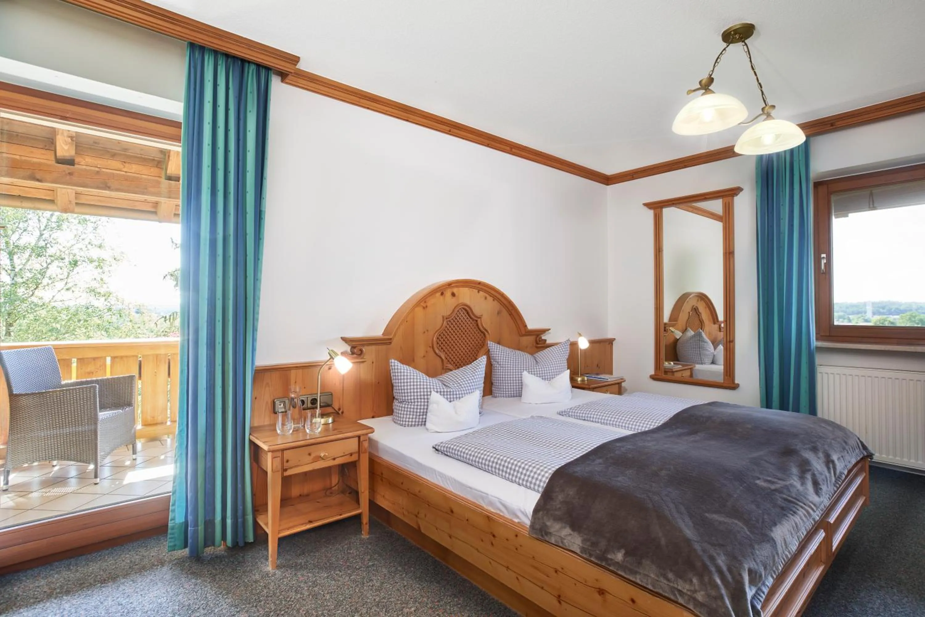 Photo of the whole room, Bed in Gasthof Schwarz