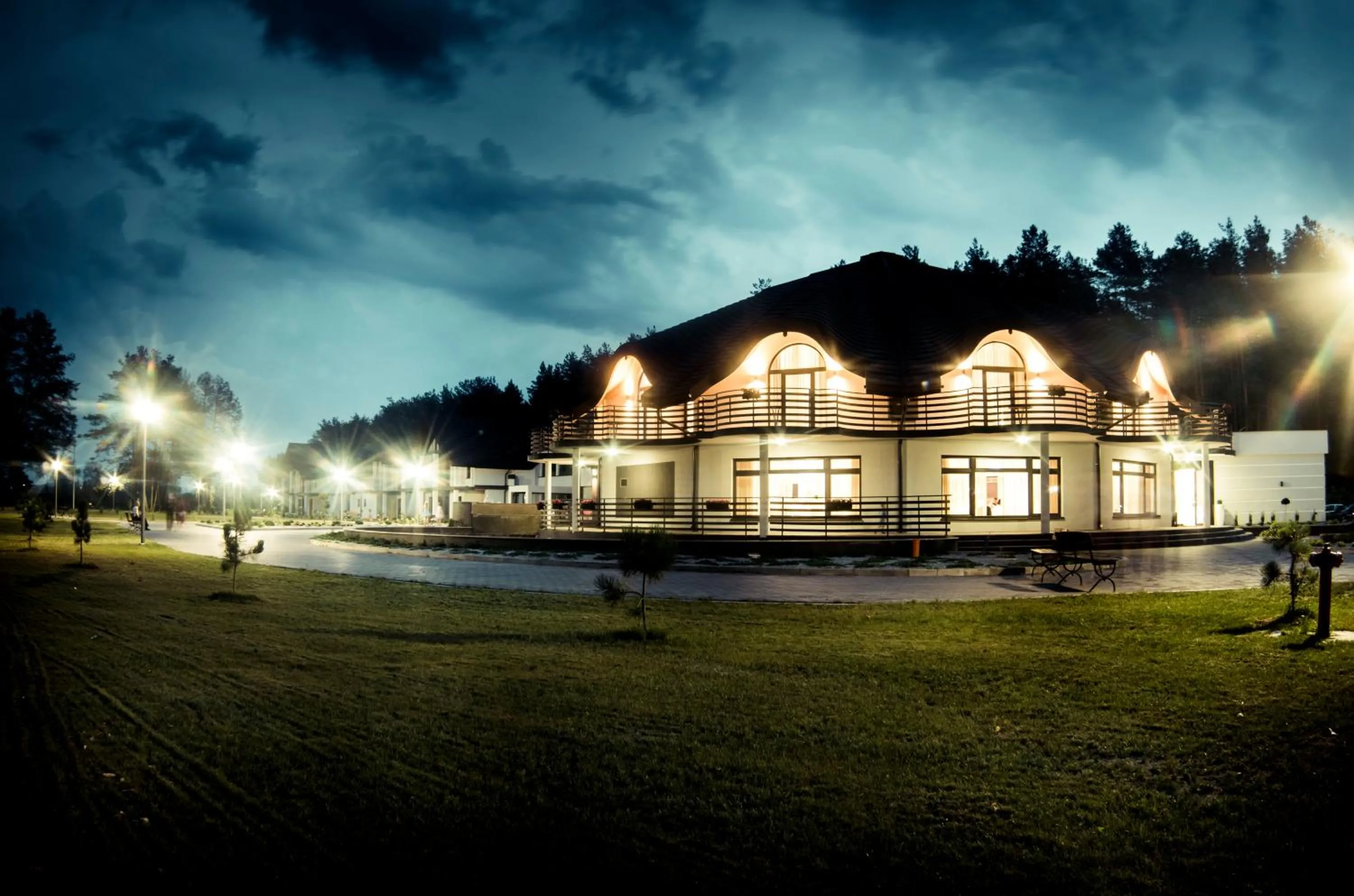 Property building in Rezydencja Sosnowa Luxury Hotel