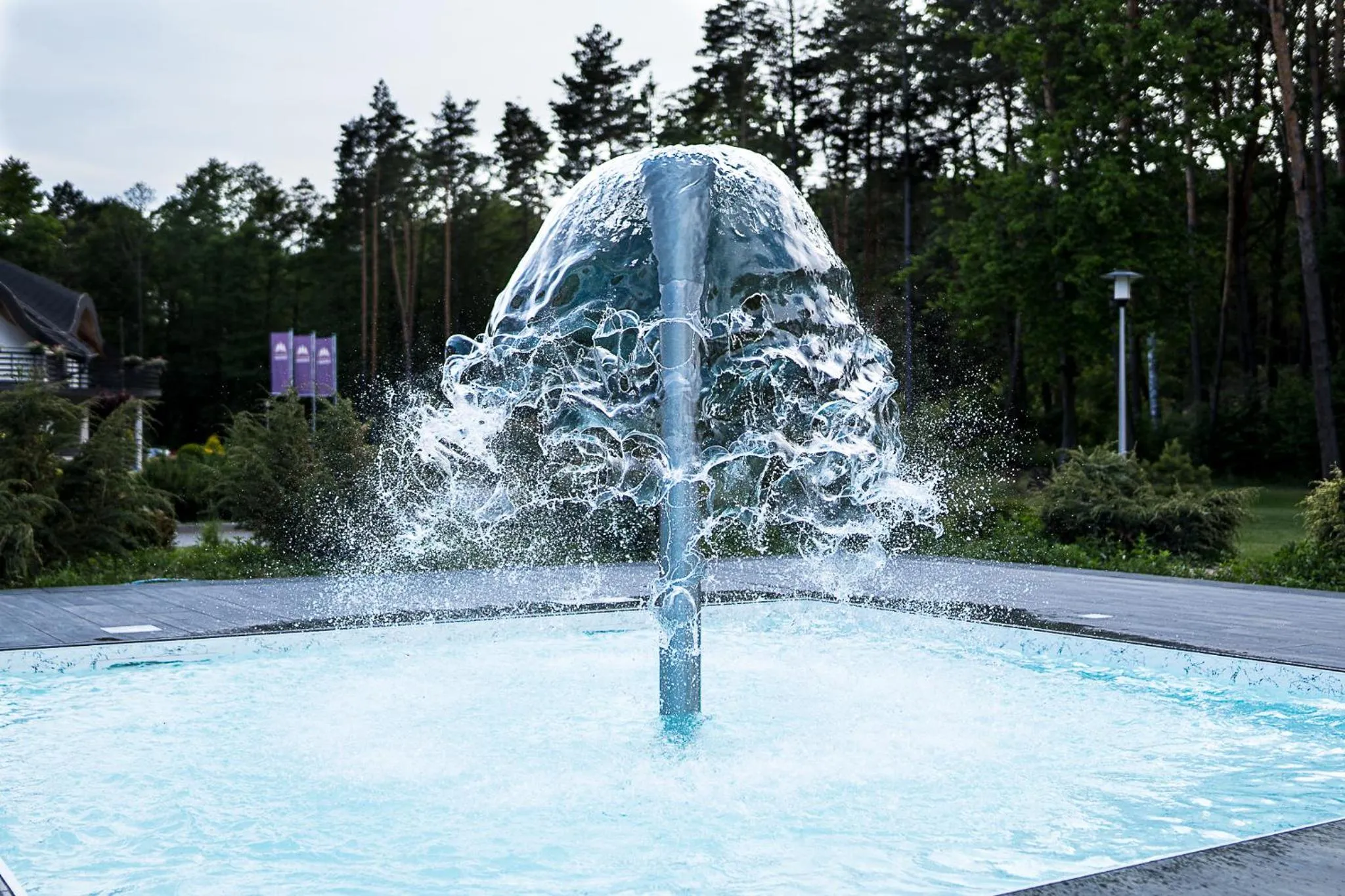 Swimming pool in Rezydencja Sosnowa Luxury Hotel