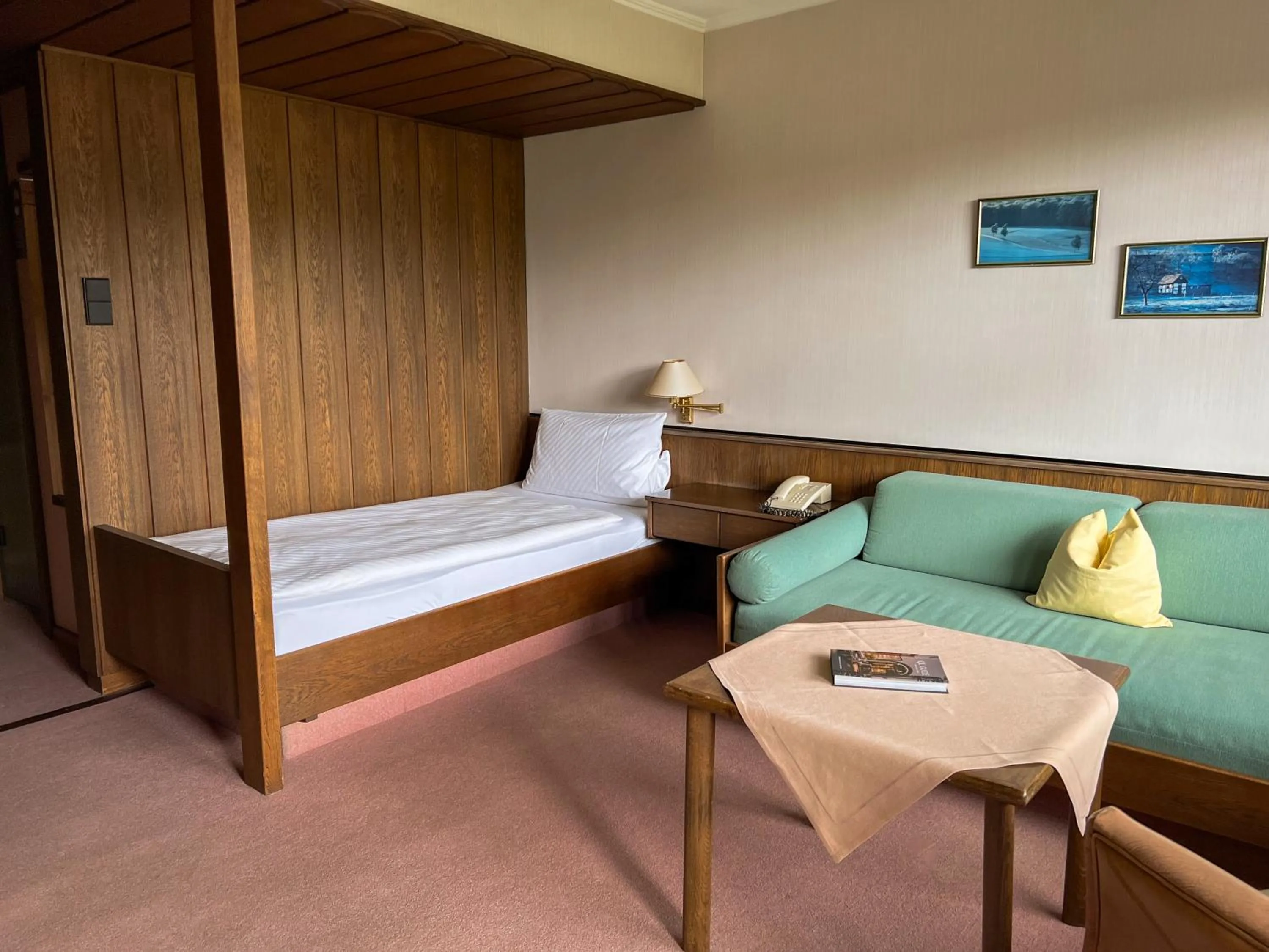 Bed in Romantik Hotel Störmann