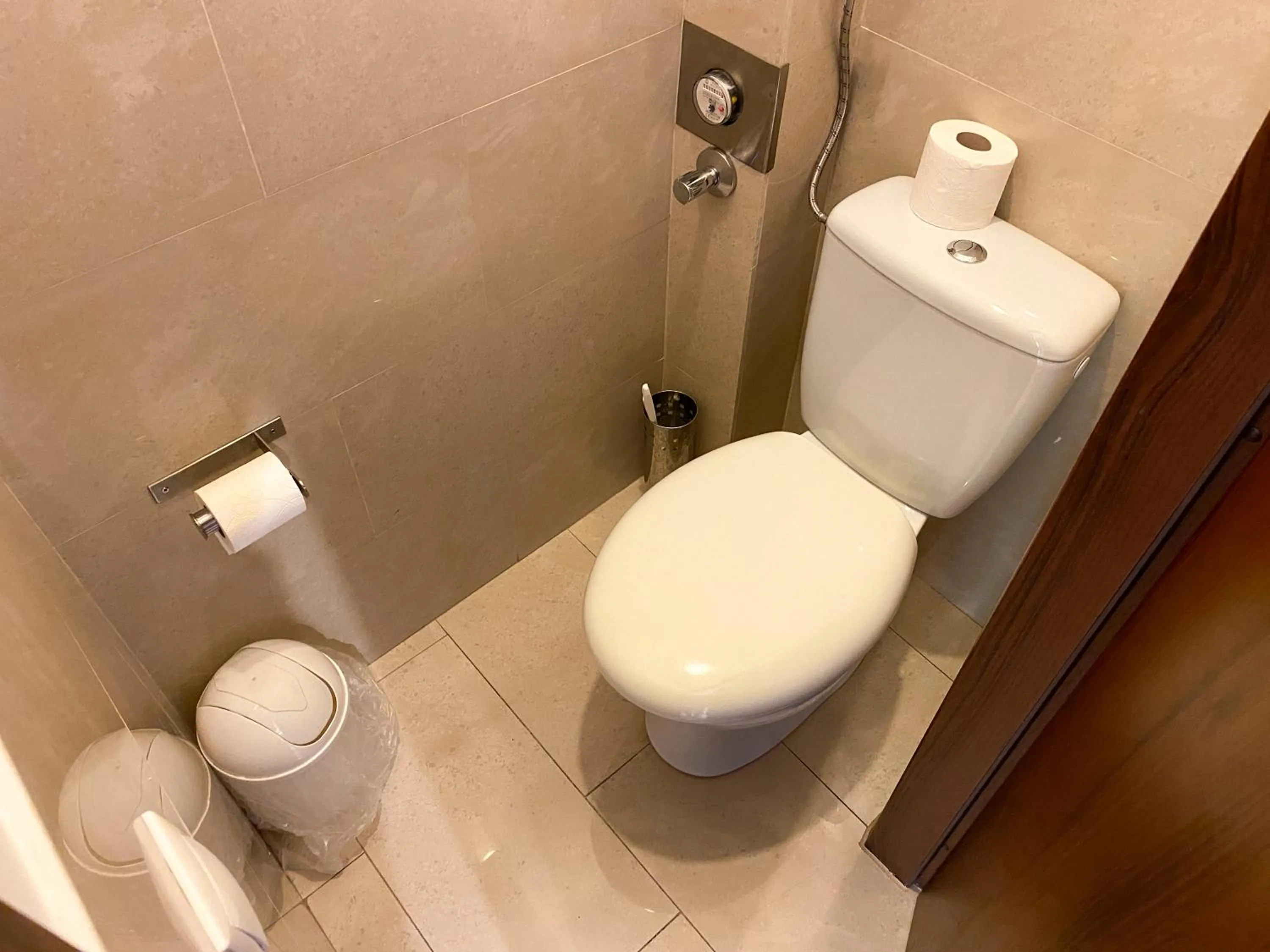 Toilet in Gold Apartments