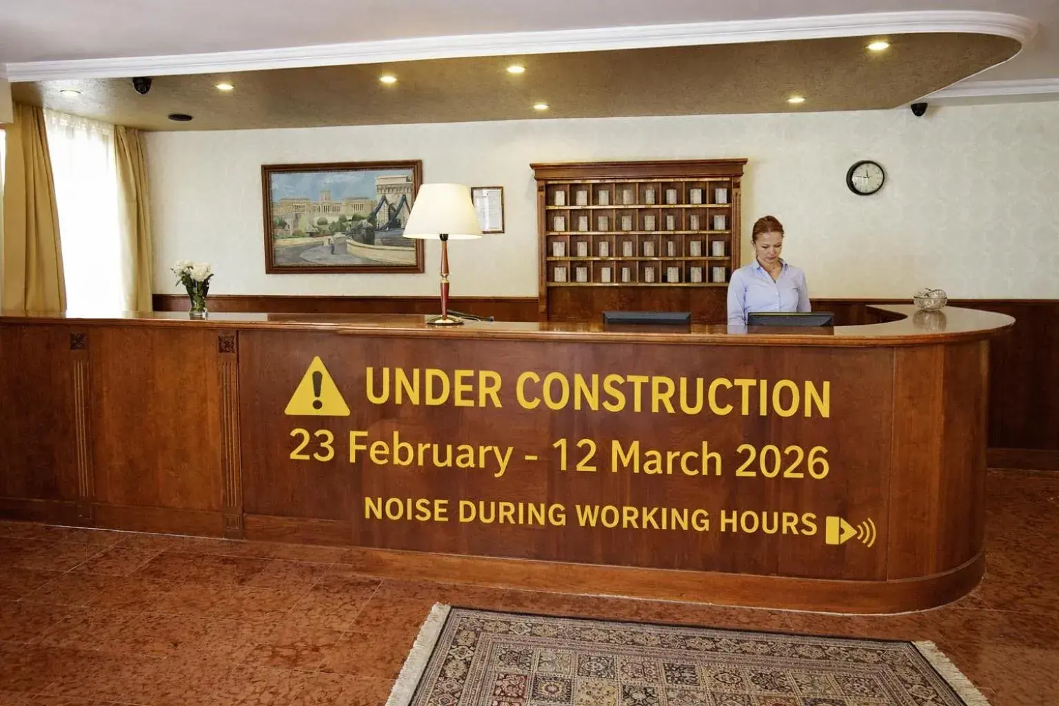 Lobby or reception in Gold Apartments Lobby or reception in Gold Apartments