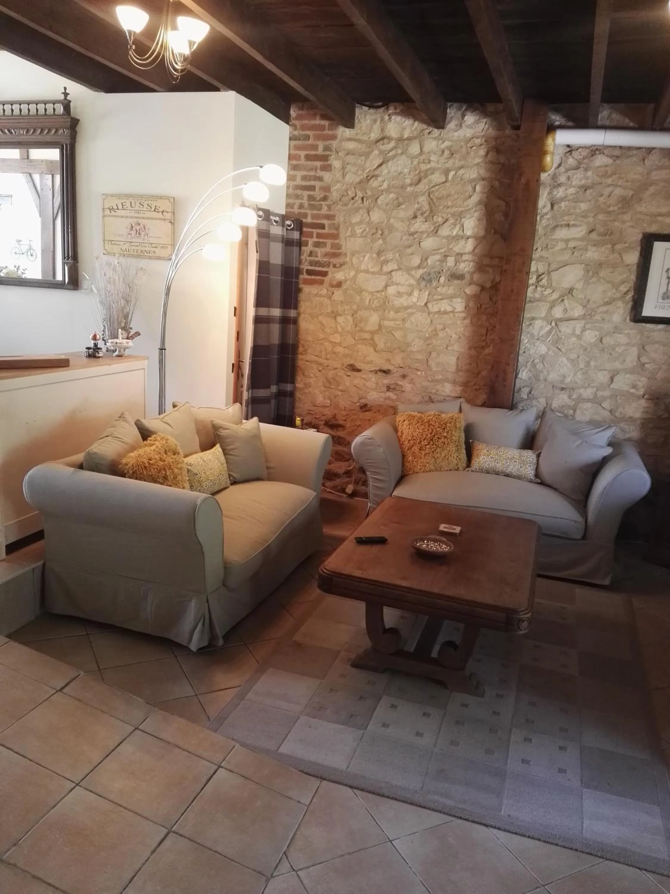 Communal lounge/ TV room in Le Chene Vert