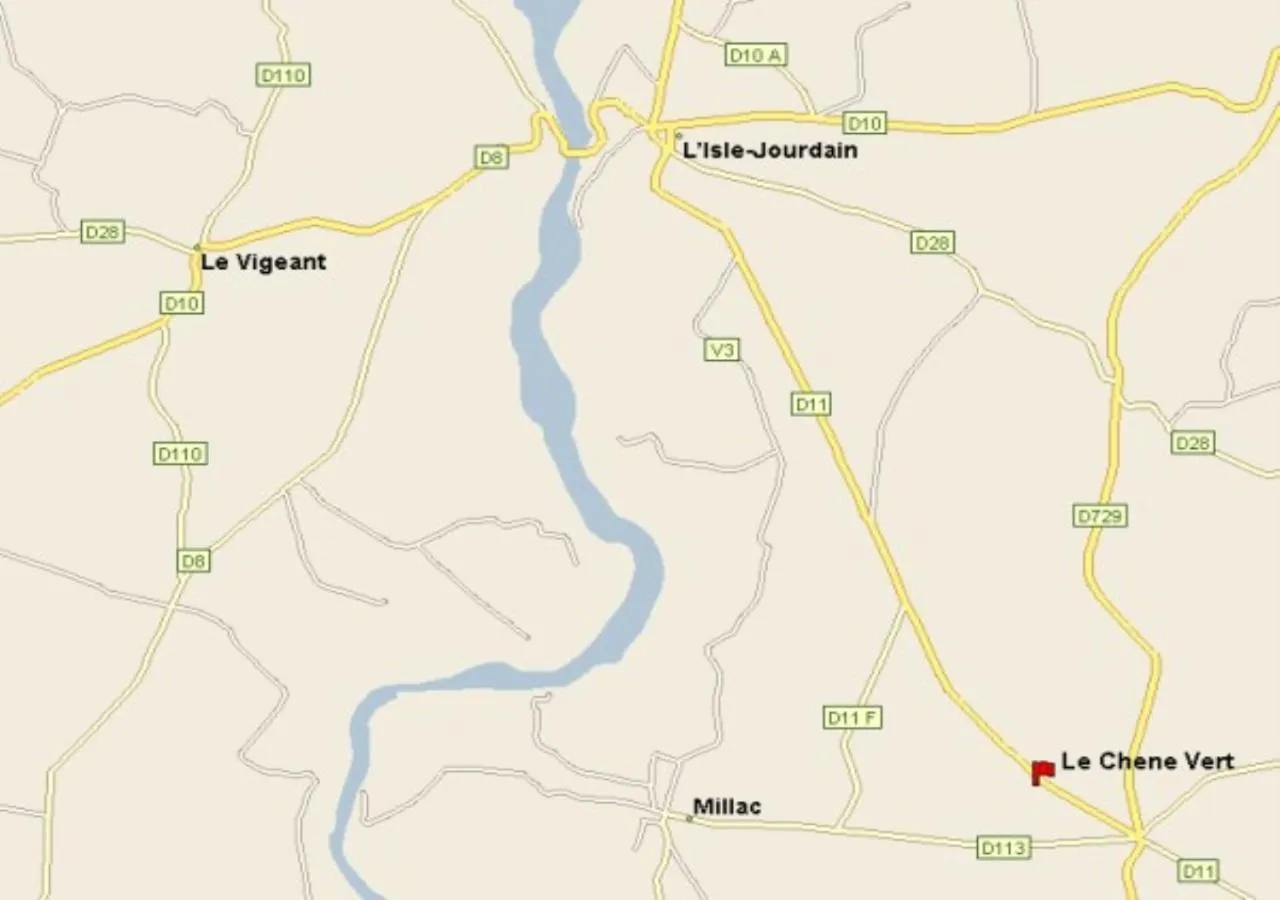 On site in Le Chene Vert