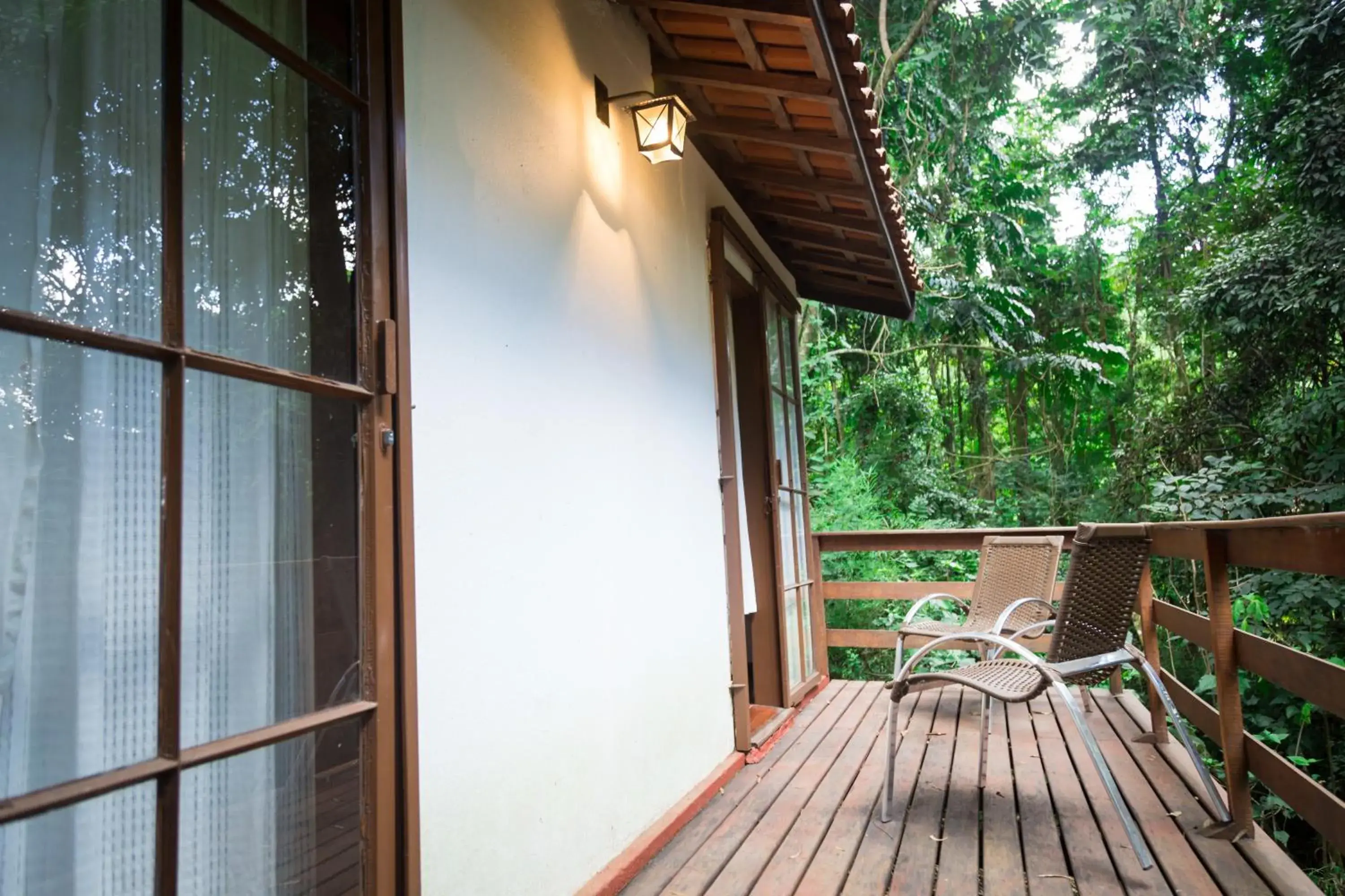 Family Room with Balcony in Pousada Trem das Cores Family Room with Balcony in Pousada Trem das Cores