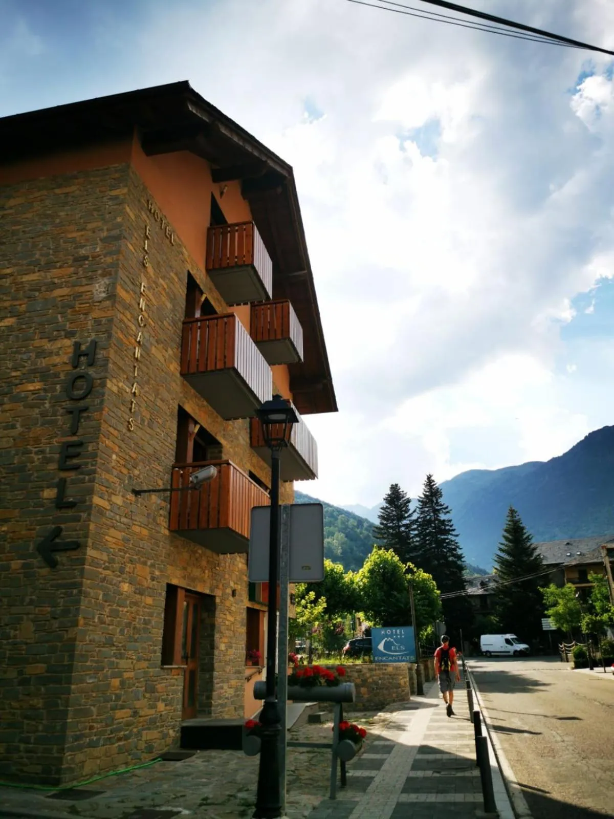 Property building in Hotel Els Encantats