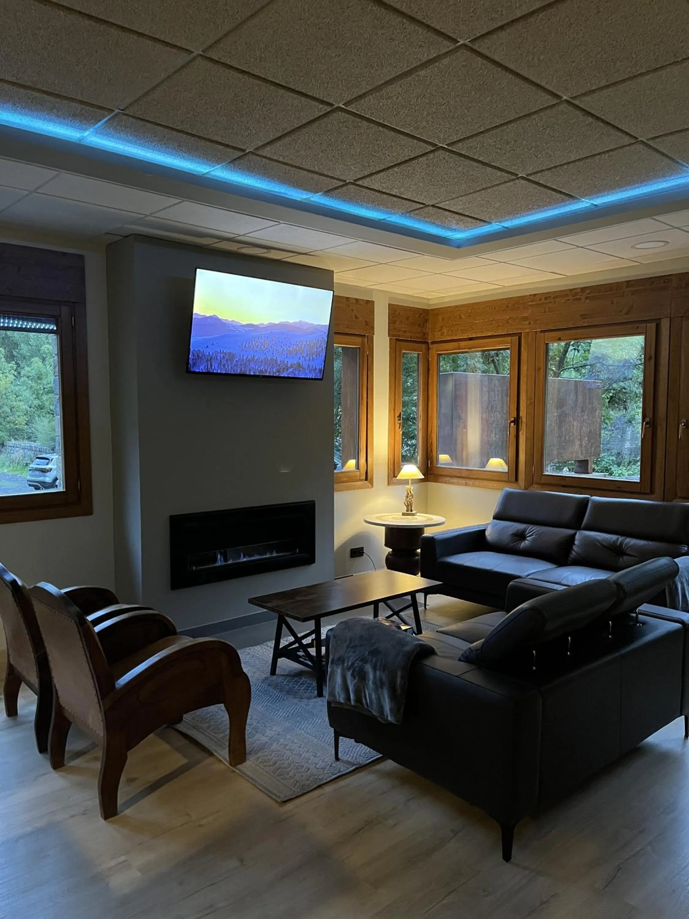 Living room in Hotel Els Encantats