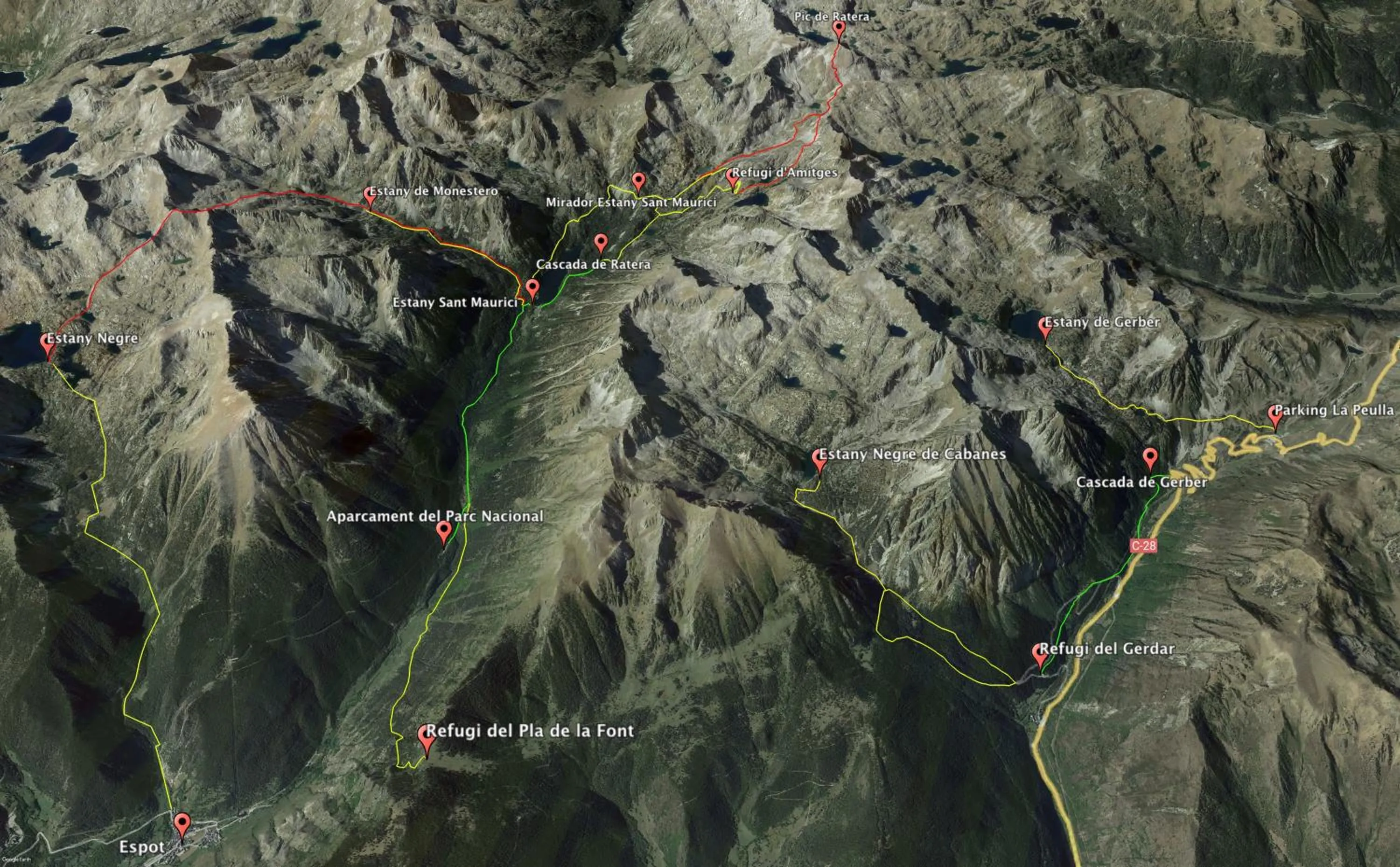 Hiking in Hotel Els Encantats