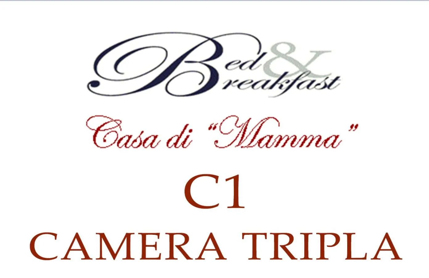 Logo/Certificate/Sign in B&B Casa di Mamma