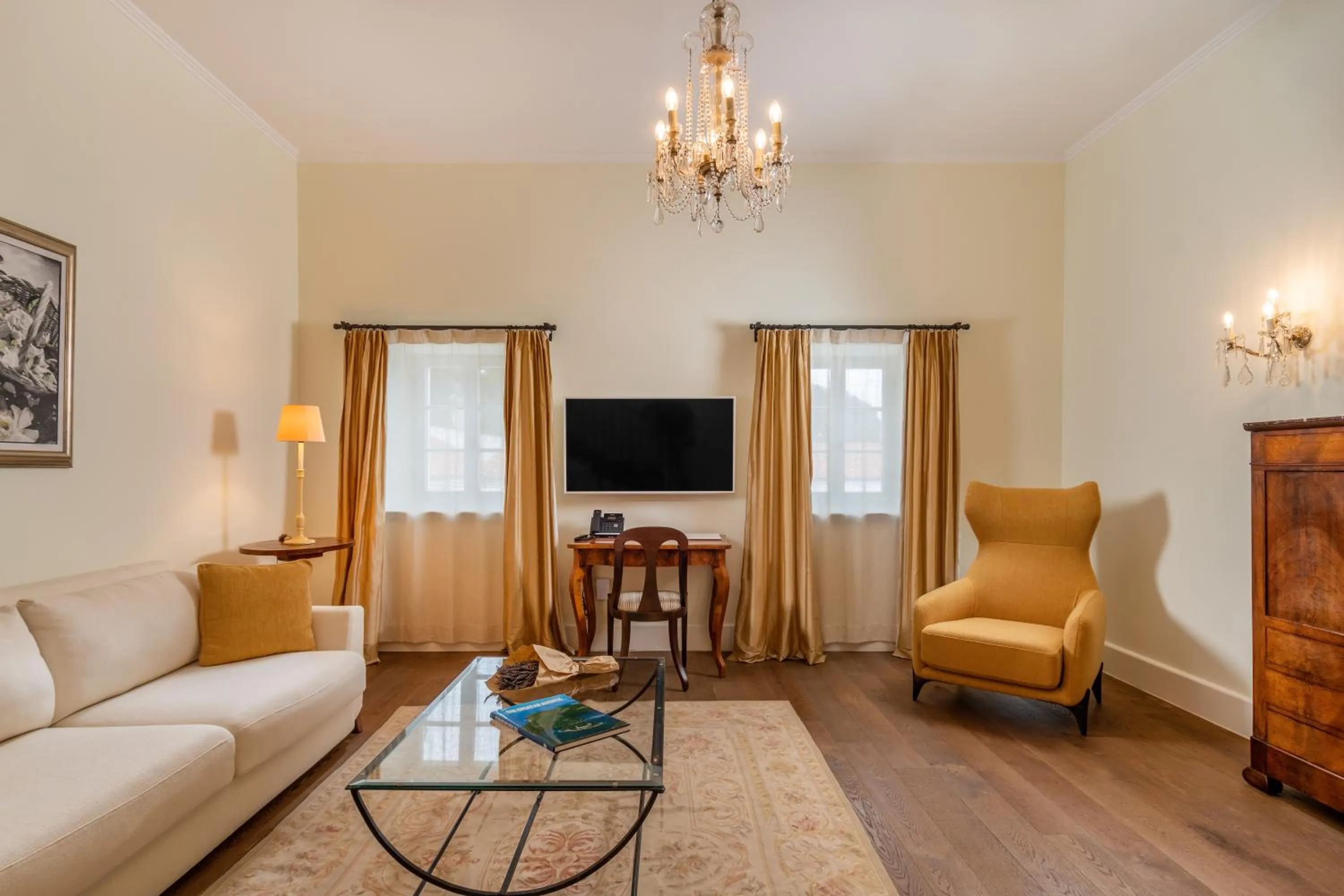 Living room in Heritage Hotel Martinis Marchi