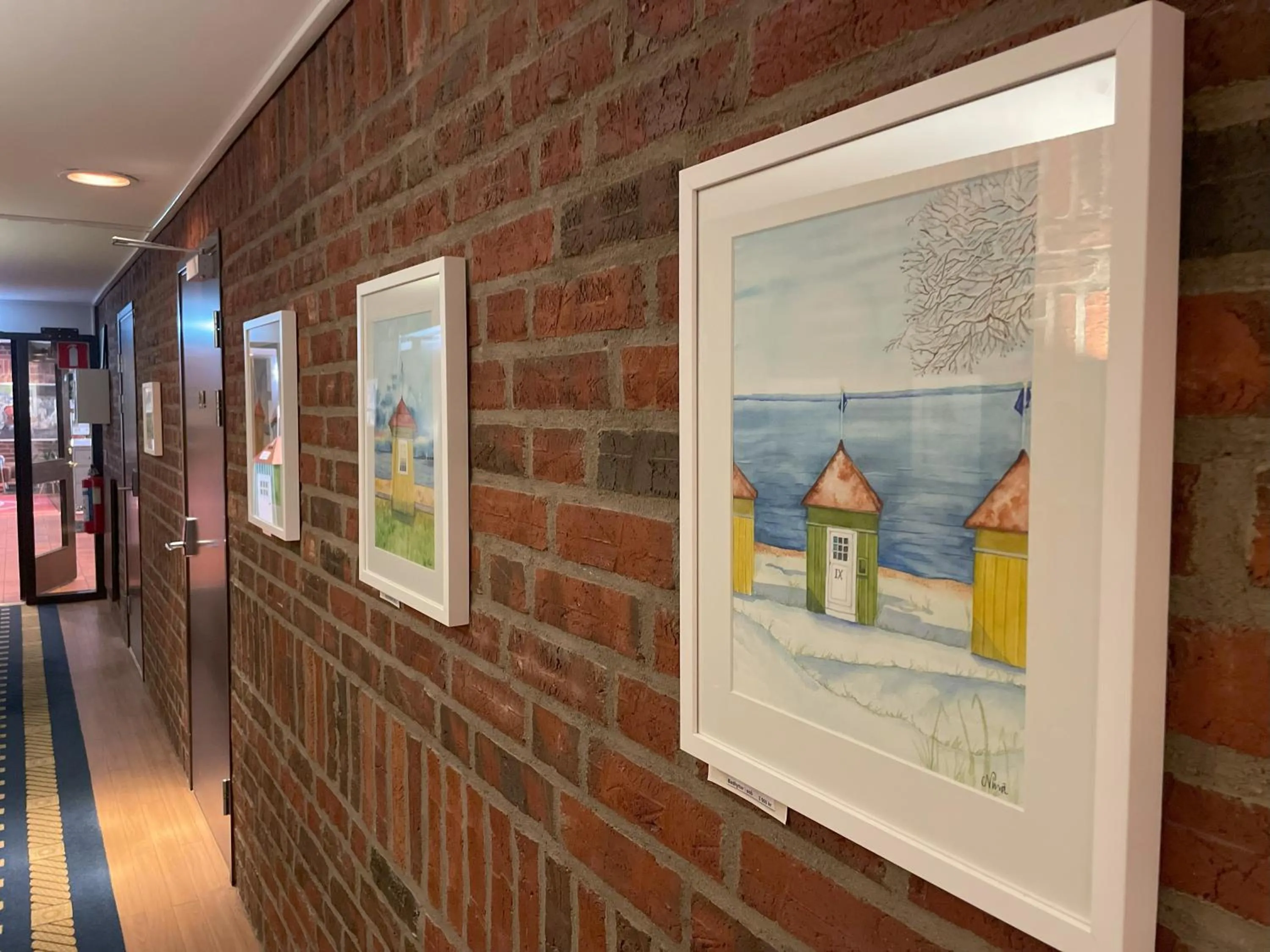 Decorative detail in Hotel Bellevue