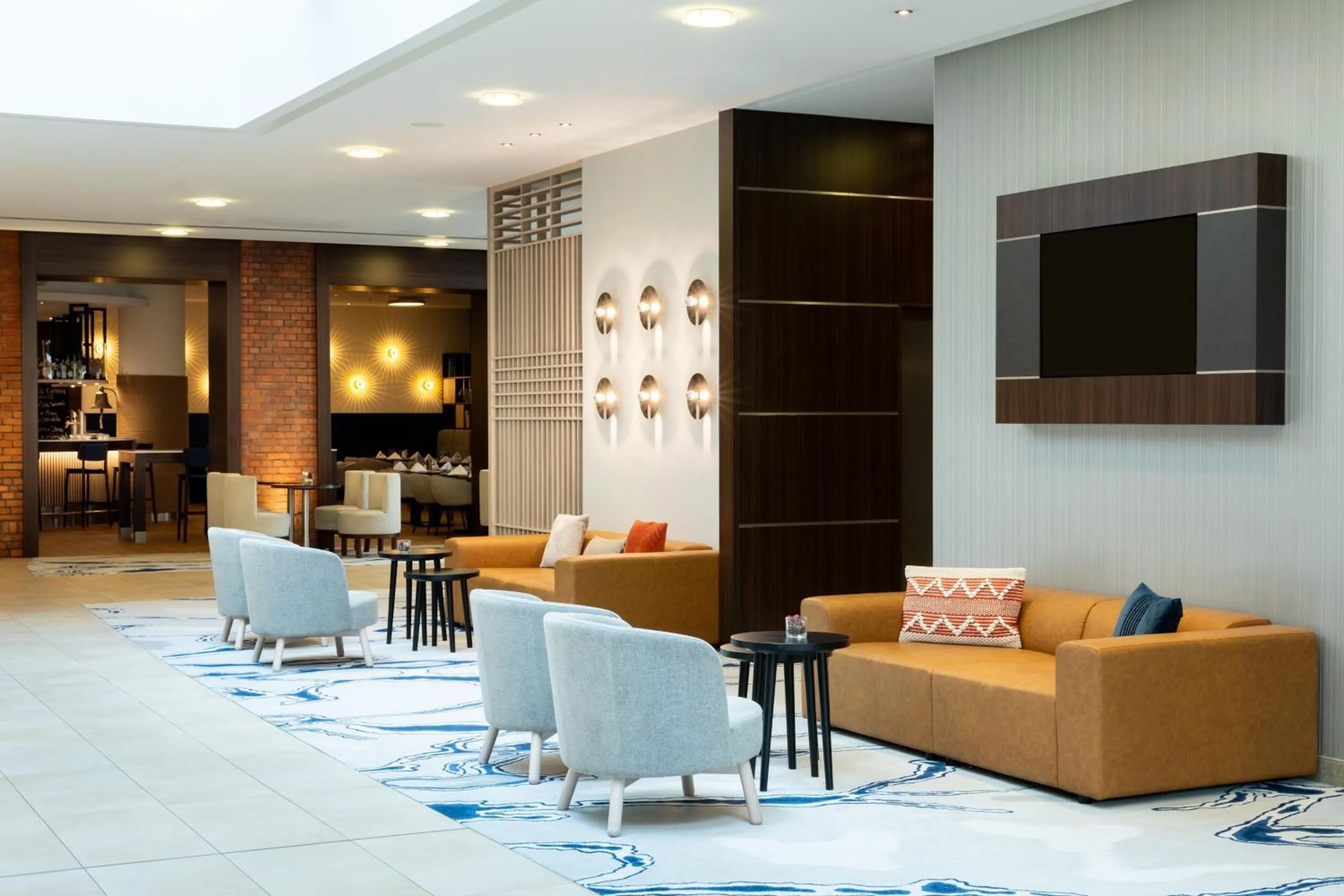 Lobby or reception in Courtyard by Marriott Bremen