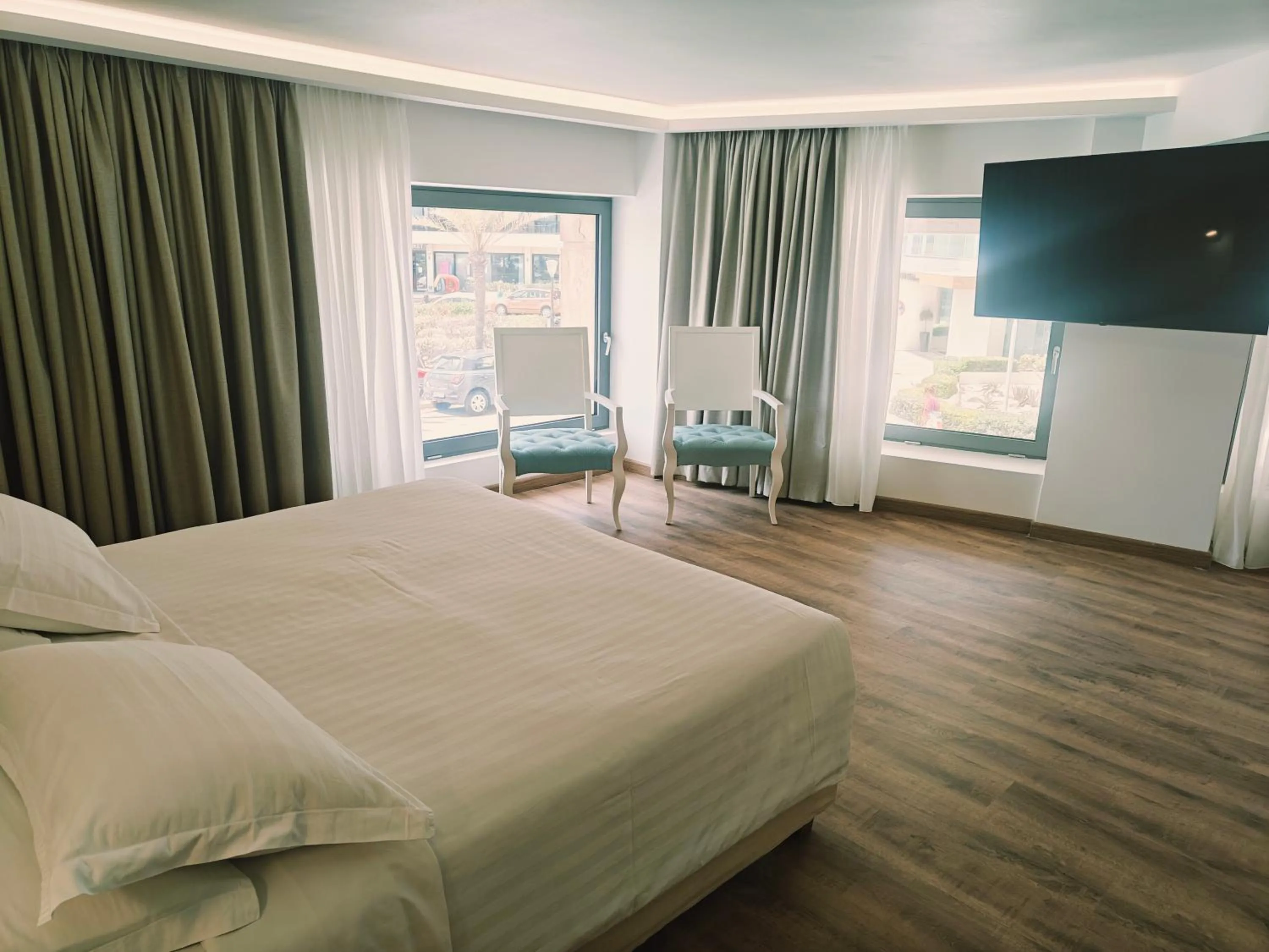 Bed in Ibiscus Hotel