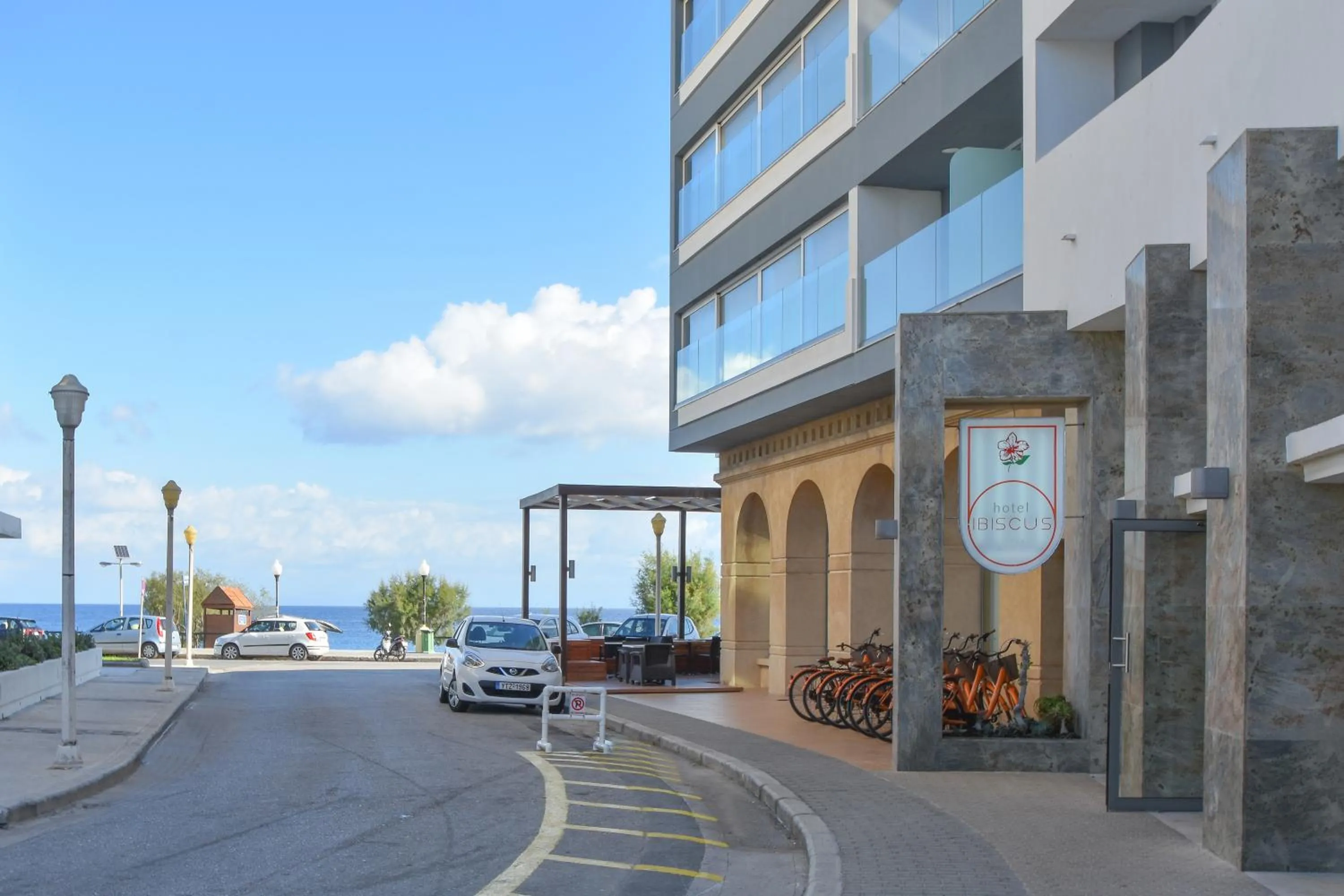 Property building in Ibiscus Hotel