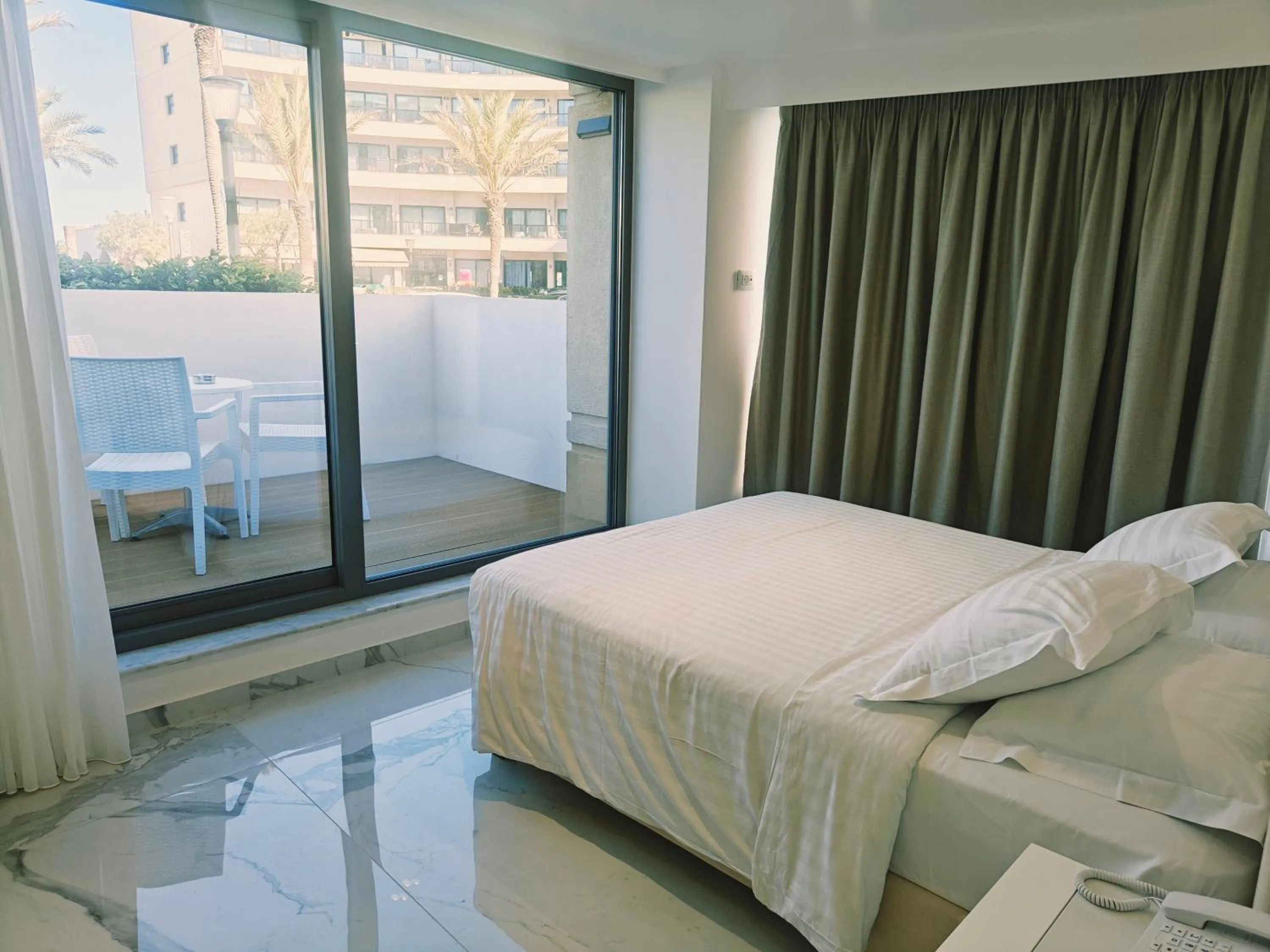 Bed in Ibiscus Hotel