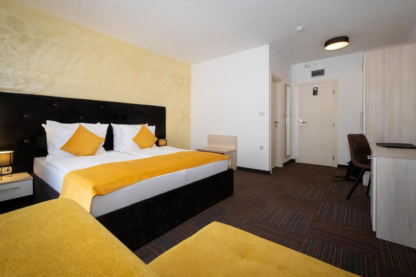 Bedroom, Bed in Hotel Bor