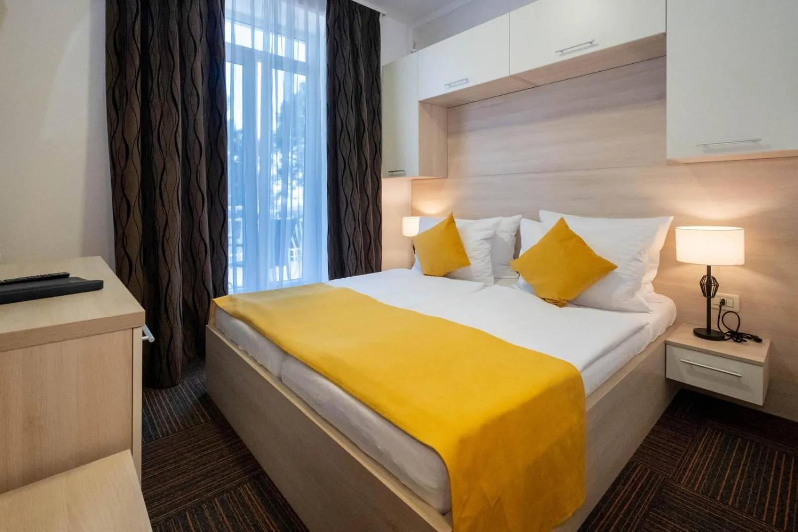 Bedroom, Bed in Hotel Bor