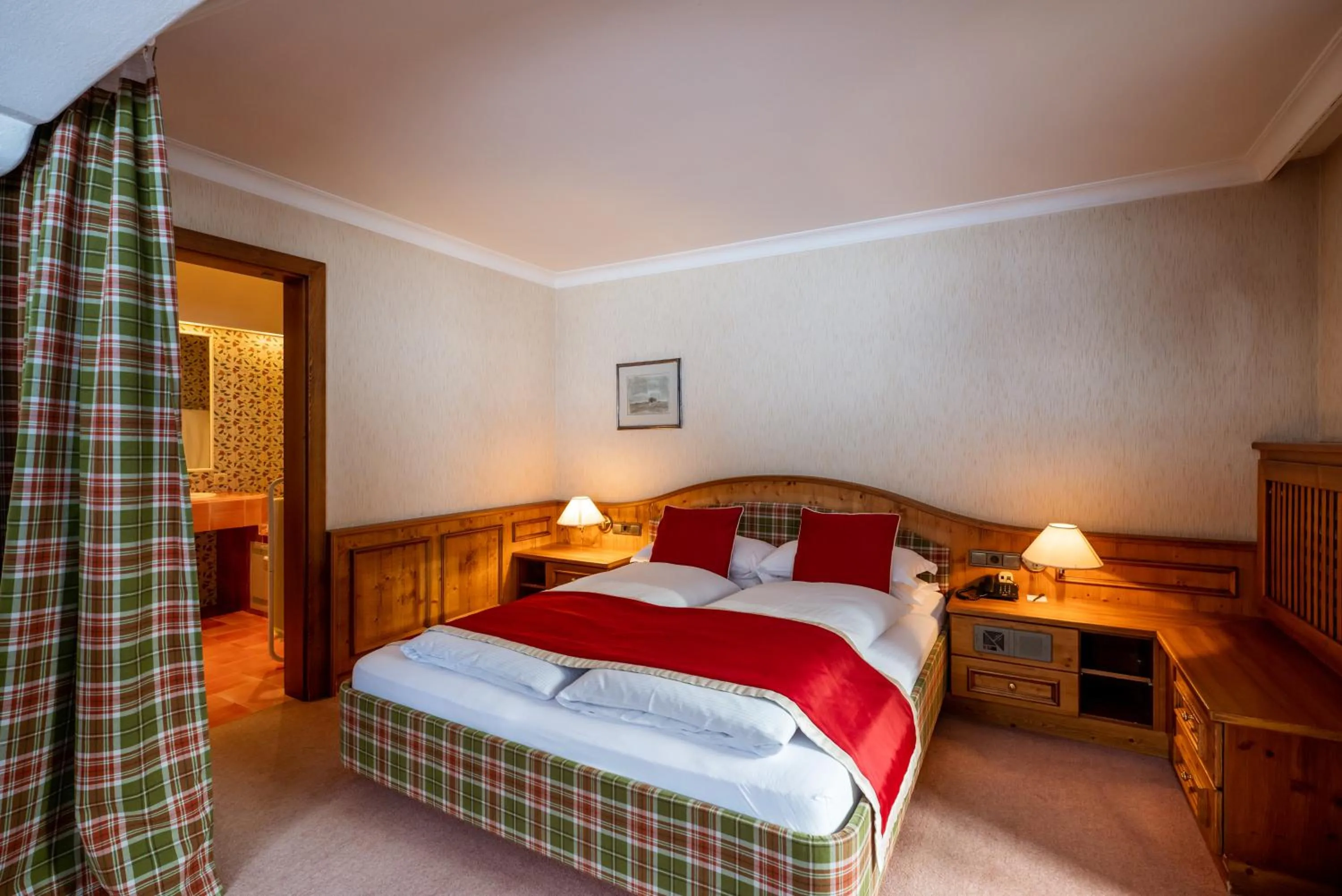 Bed in Sporthotel Teresa