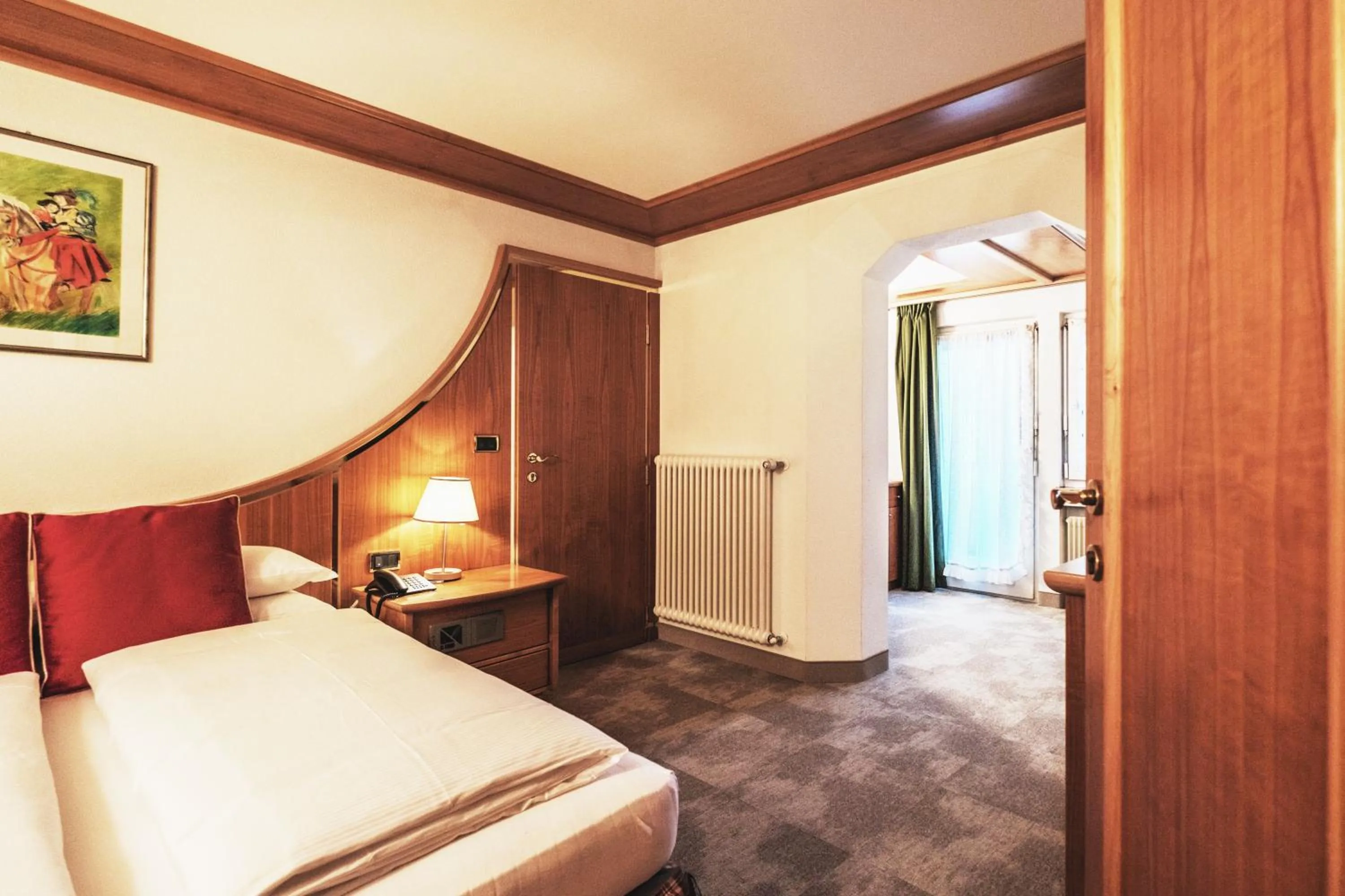 Bed in Sporthotel Teresa