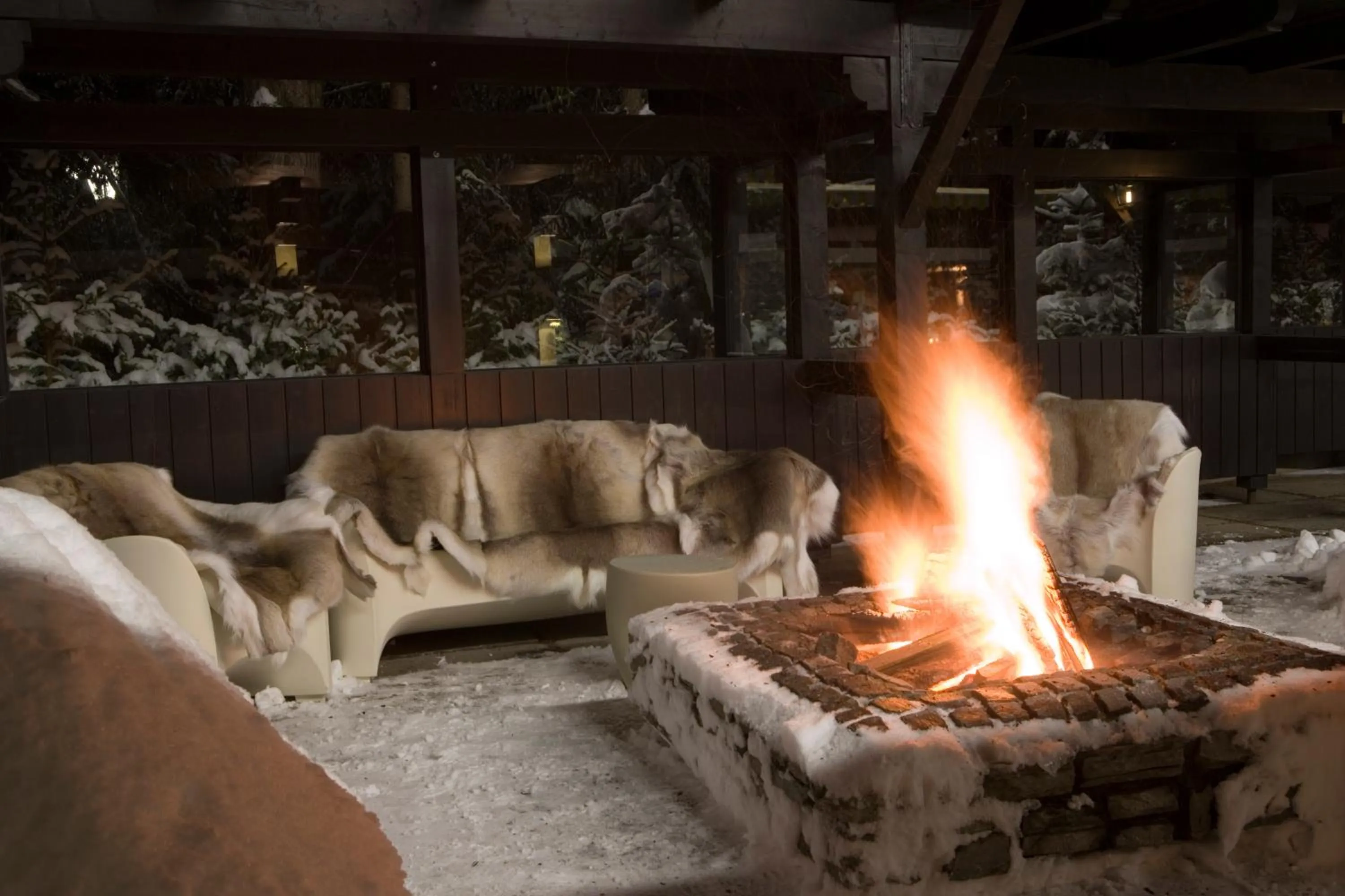 Patio in Sporthotel Teresa