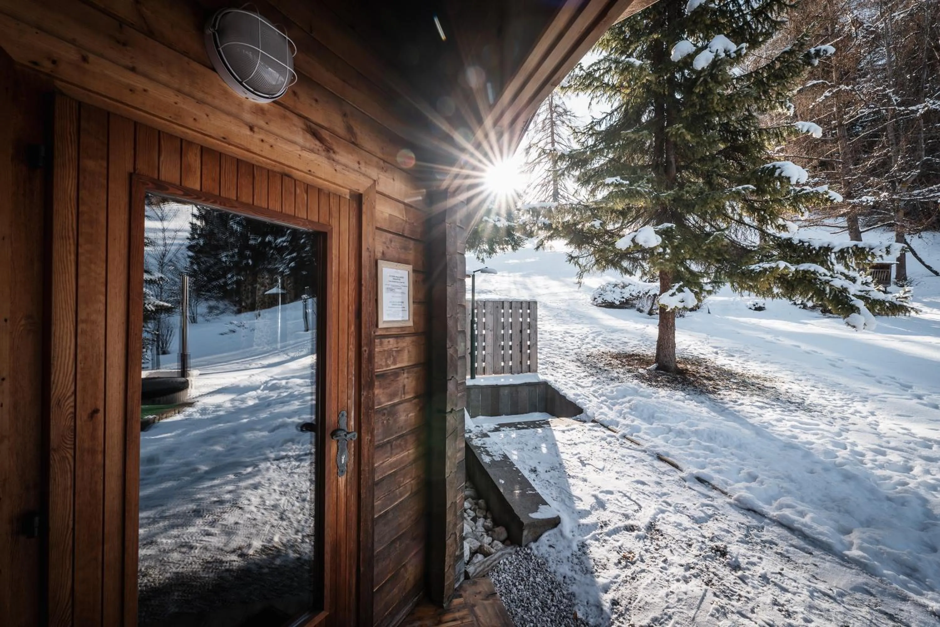 Sauna in Sporthotel Teresa