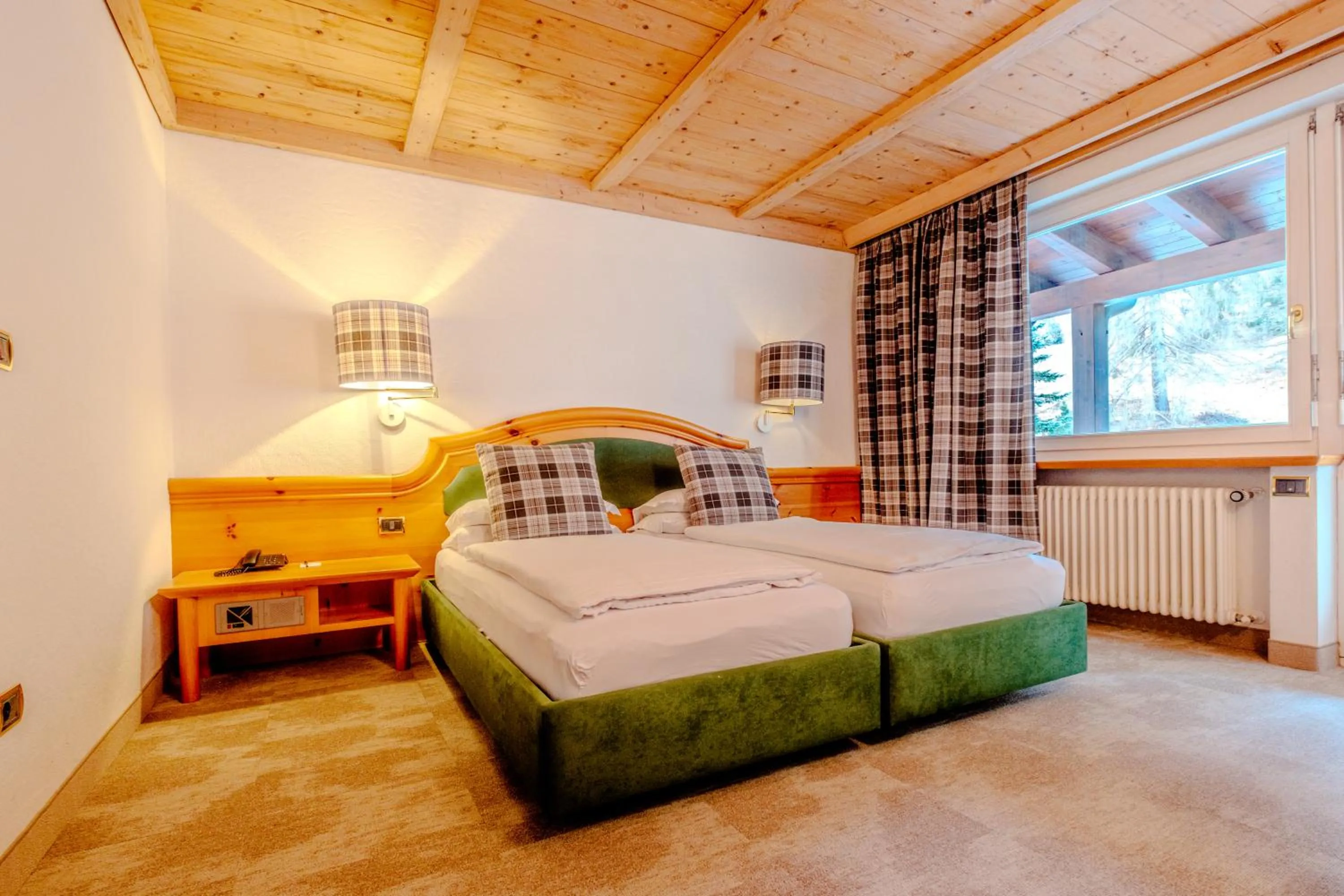 Bed in Sporthotel Teresa