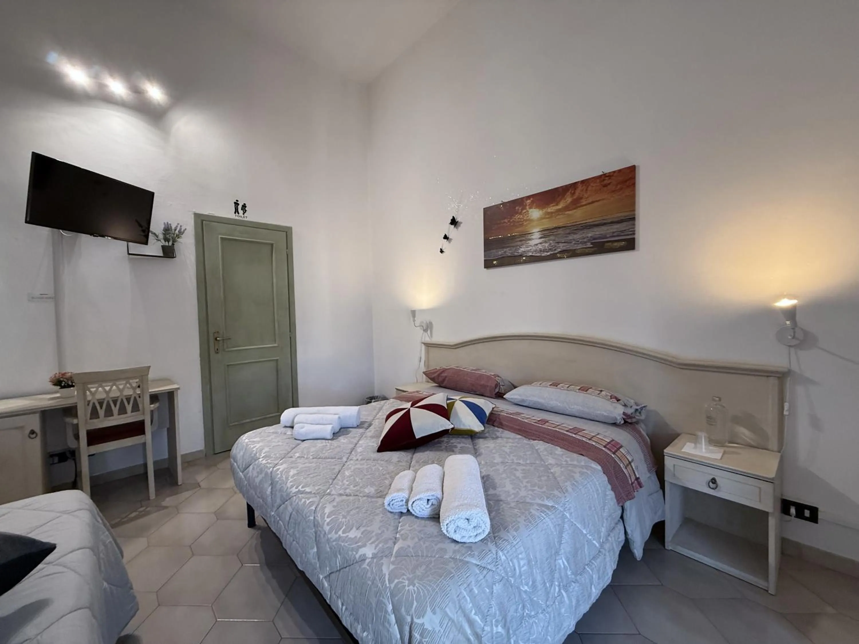 Bed in Bed and Breakfast Station