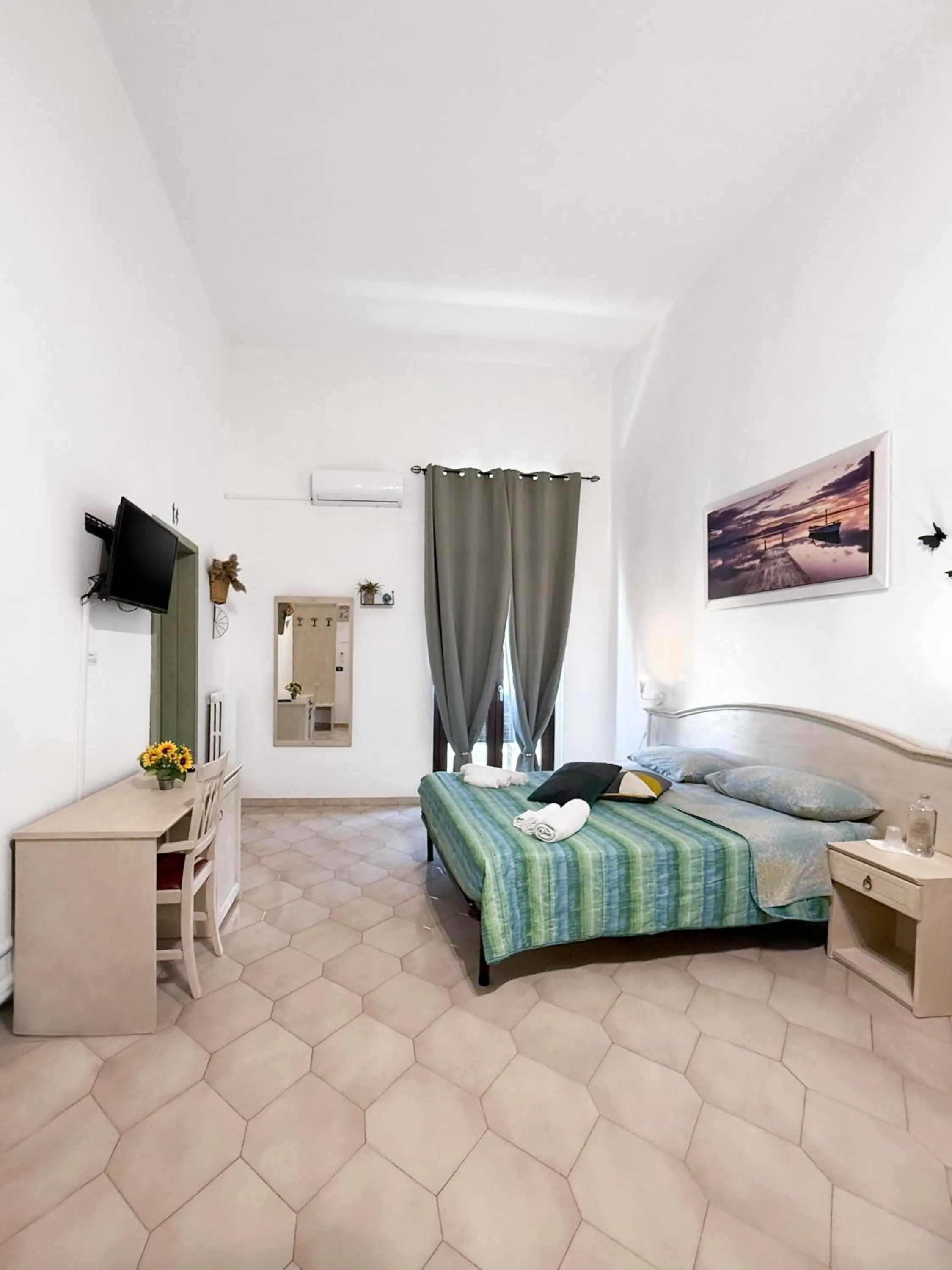 Bed in Bed and Breakfast Station