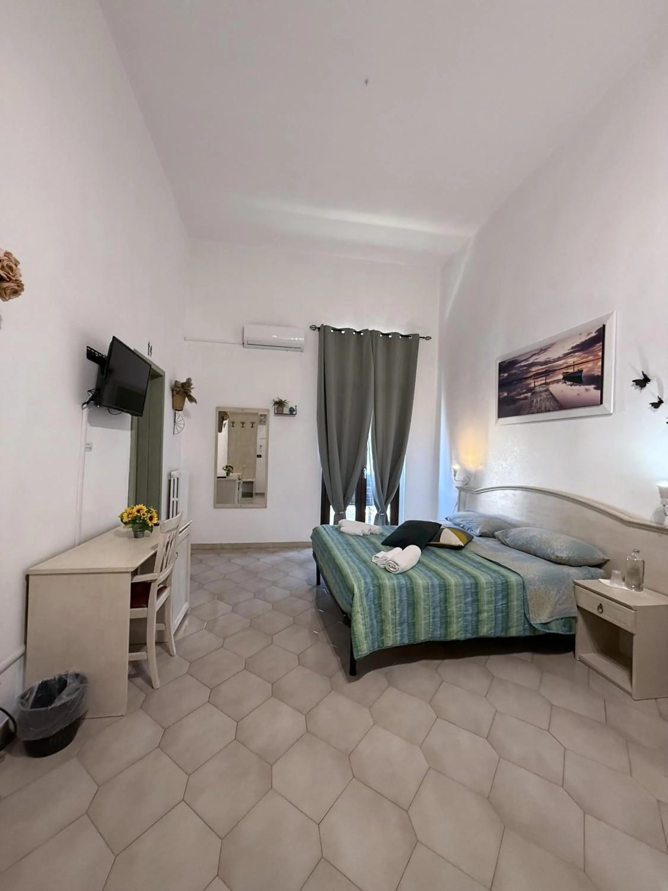 Bed in Bed and Breakfast Station