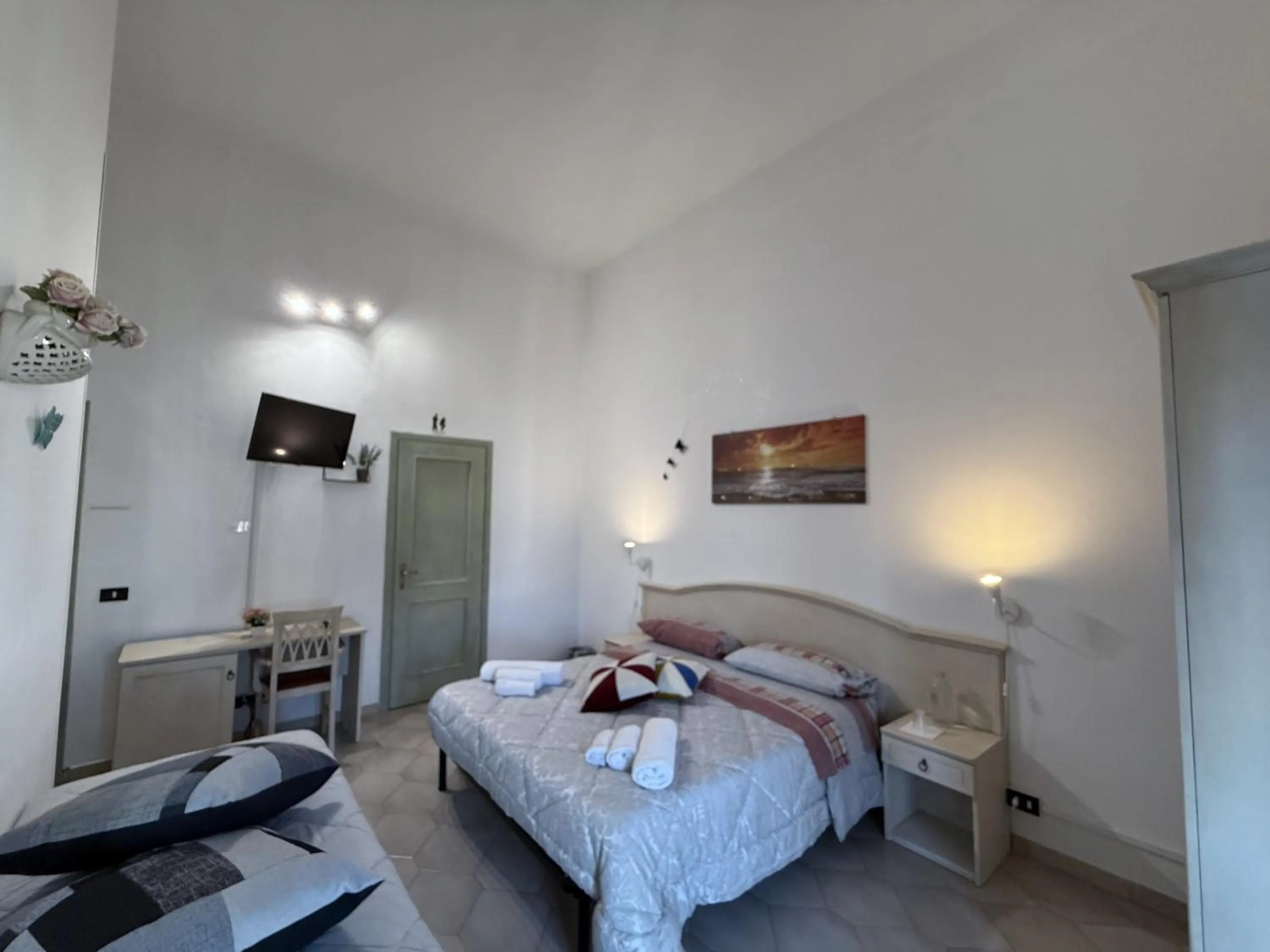 Bed in Bed and Breakfast Station