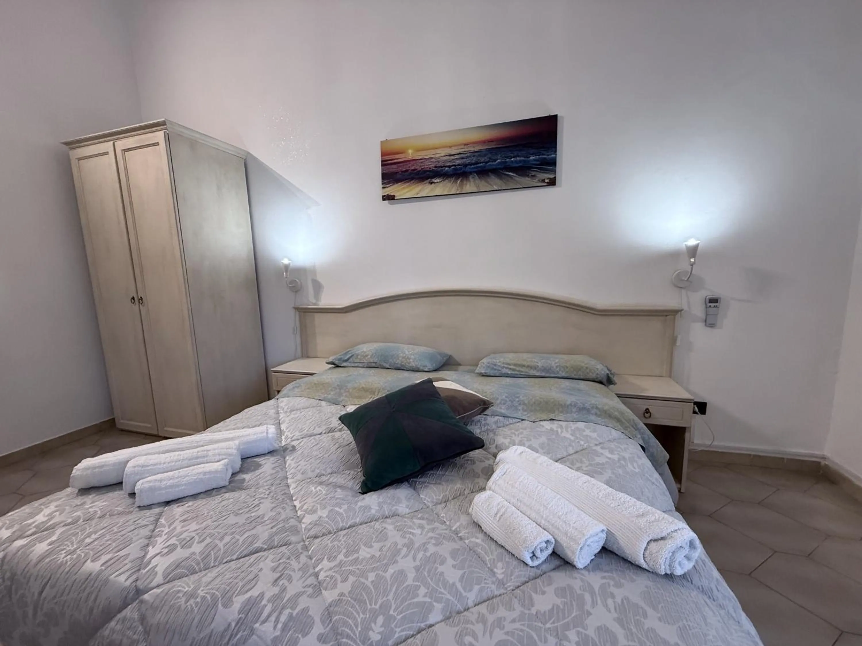 Bed in Bed and Breakfast Station