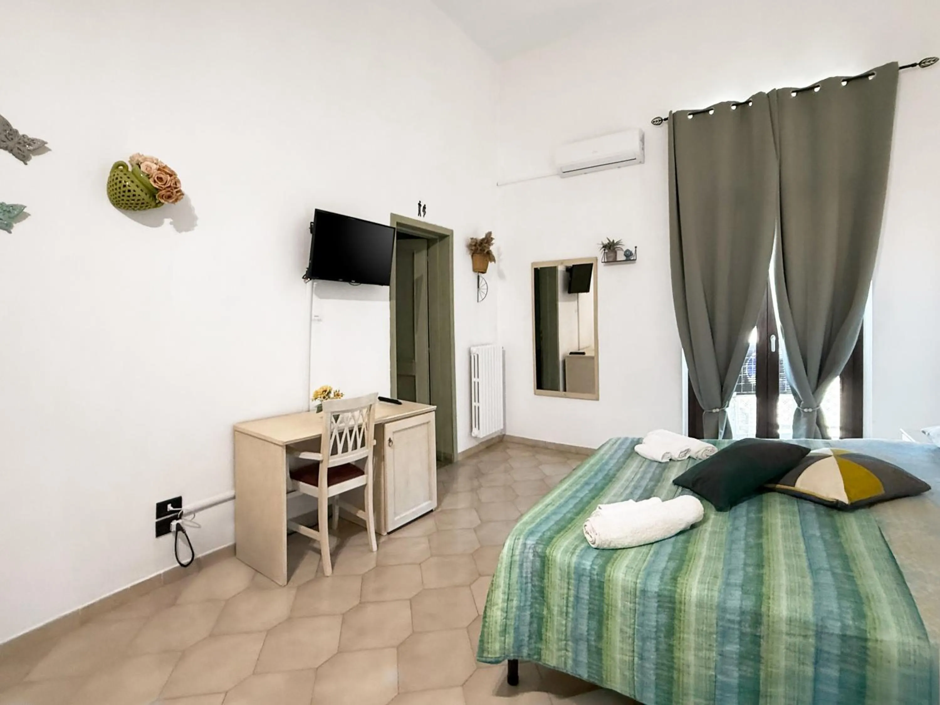 Bed in Bed and Breakfast Station