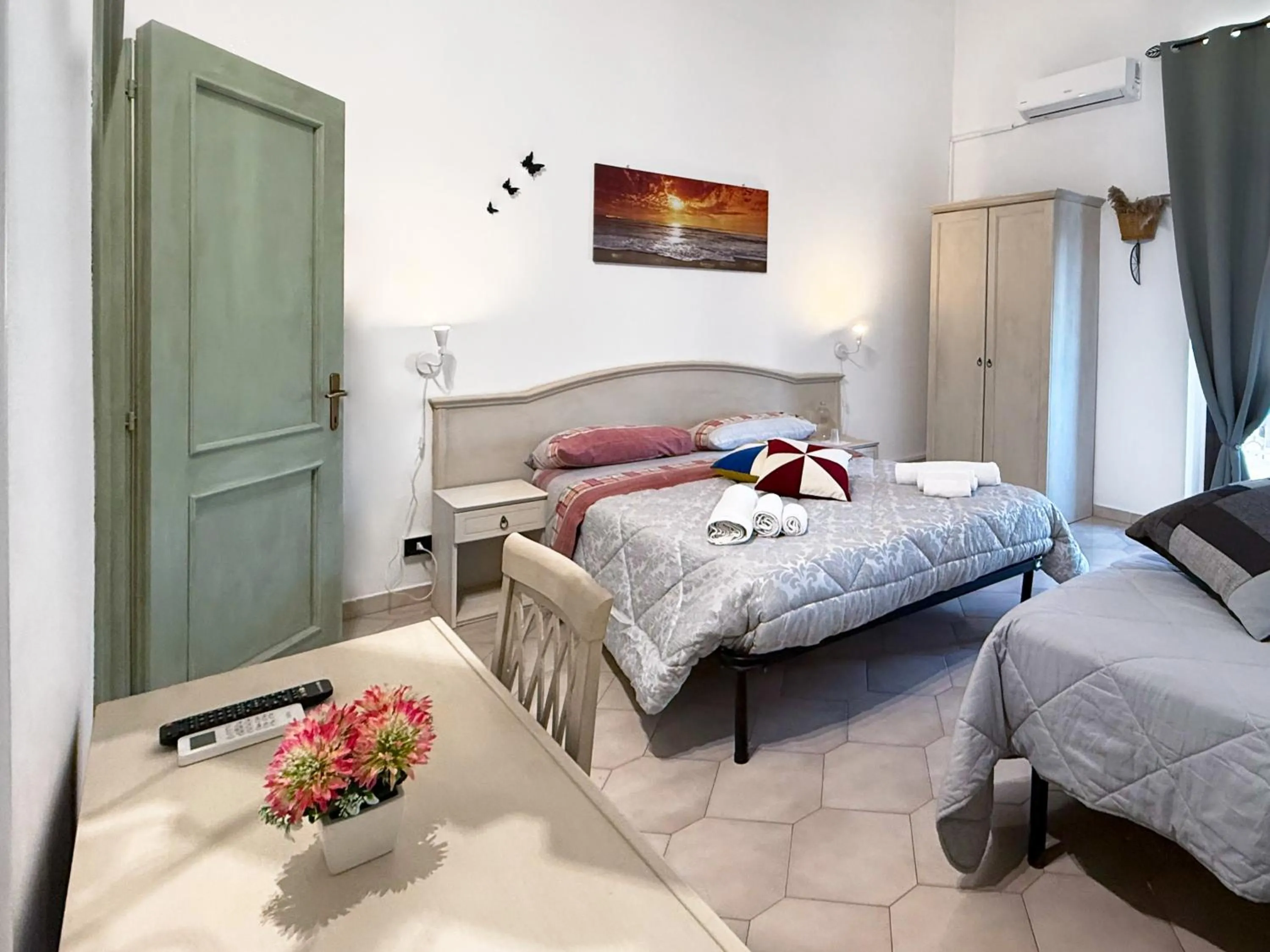 Bed in Bed and Breakfast Station