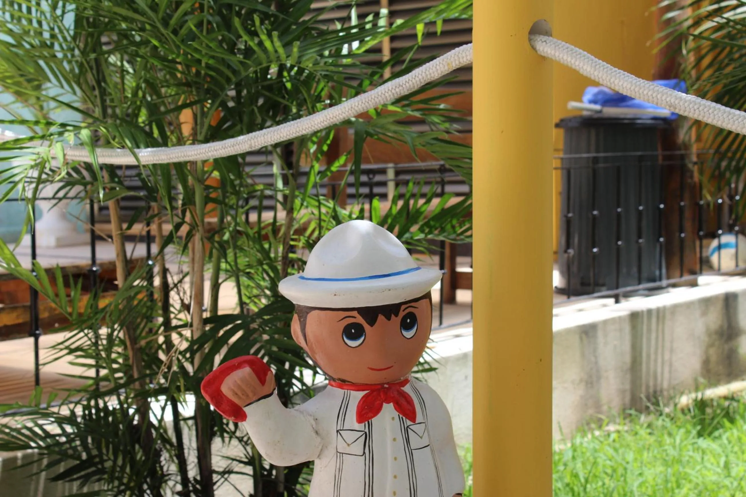 Patio in Hotel Scarlette